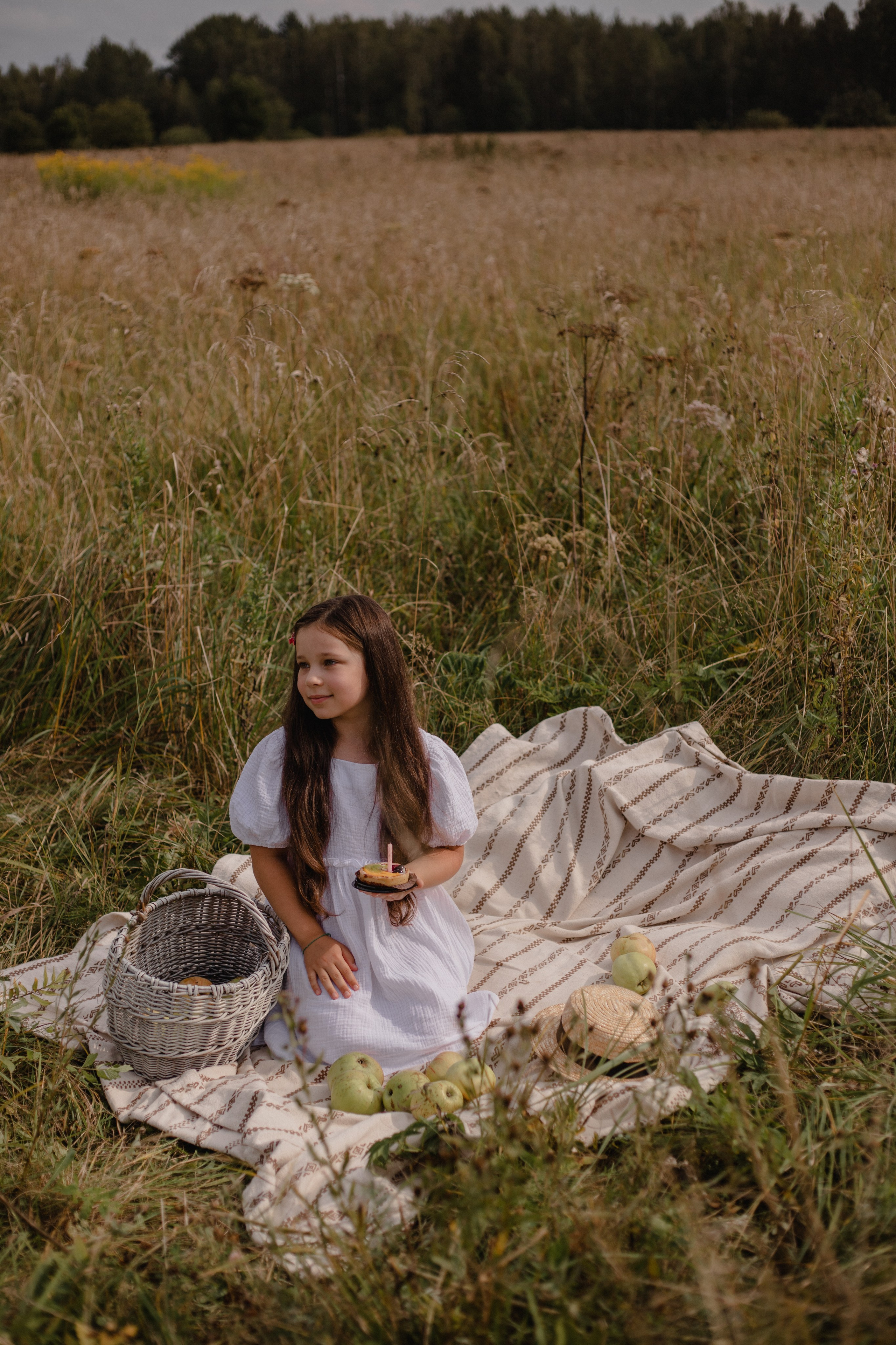 Семейная съёмка в поле