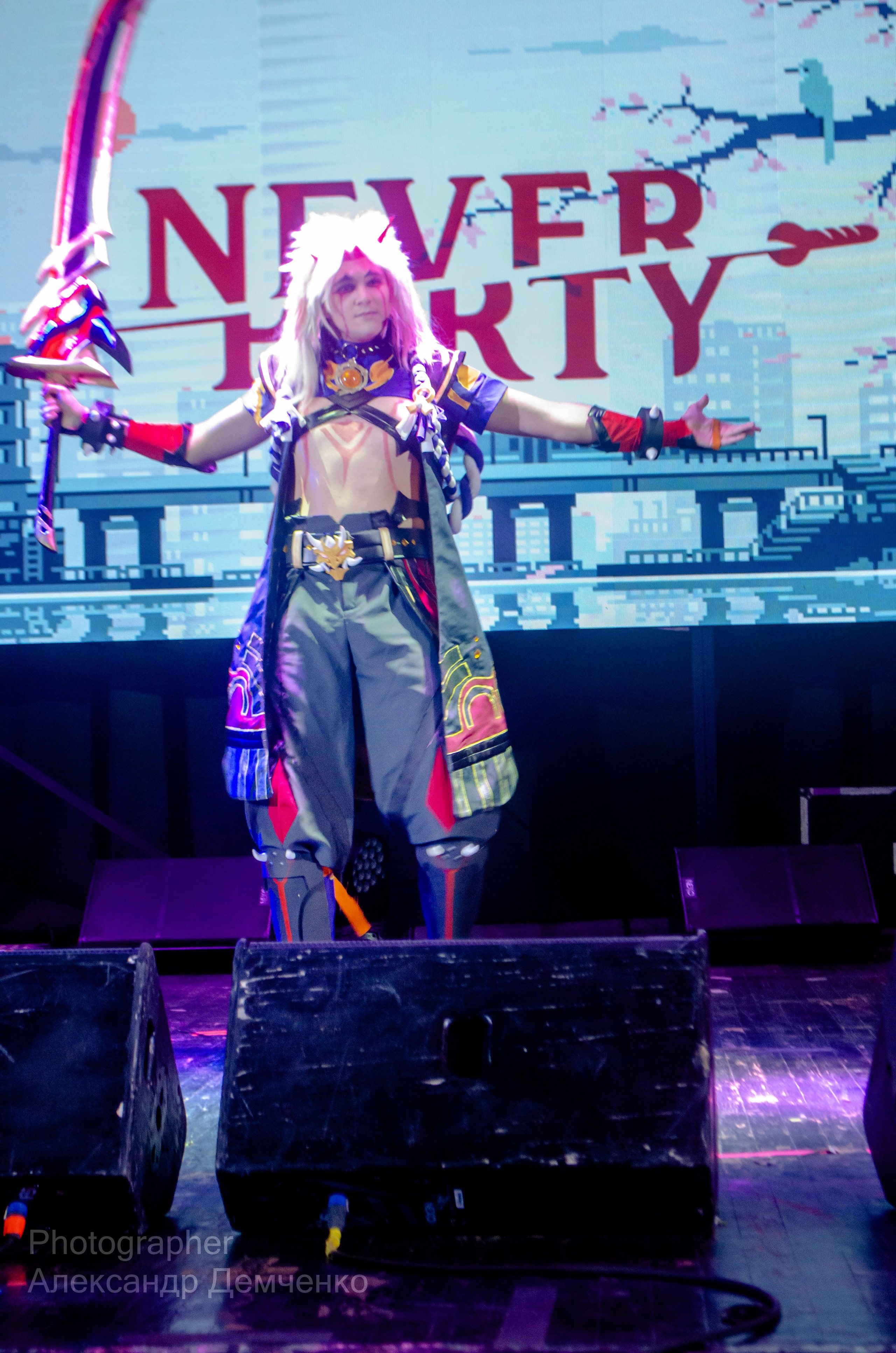 Фотосессия на фестивале косплея Never Party 3.0 в Москва