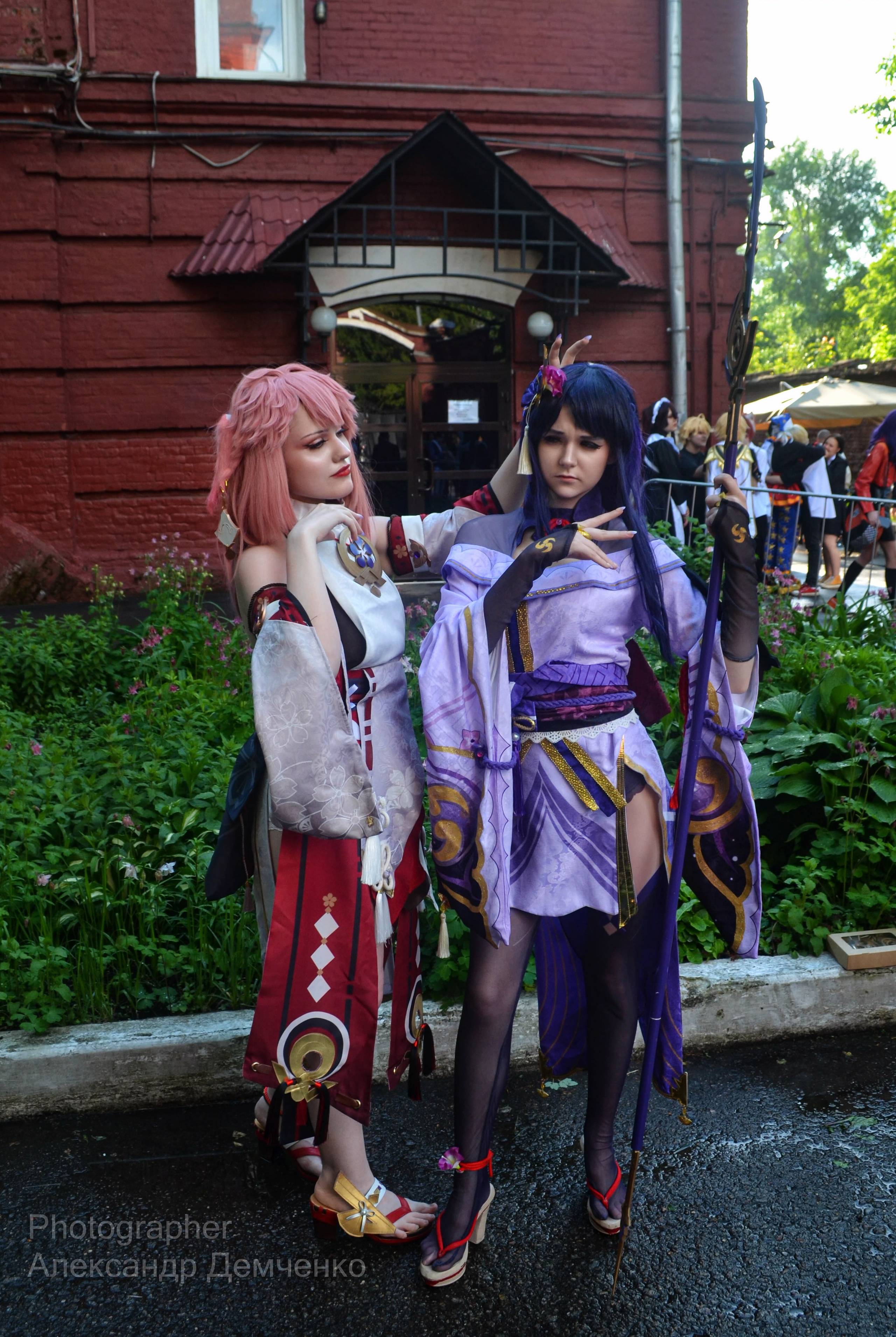 Фотосессия на фестивале косплея Never Party 3.0 в Москва