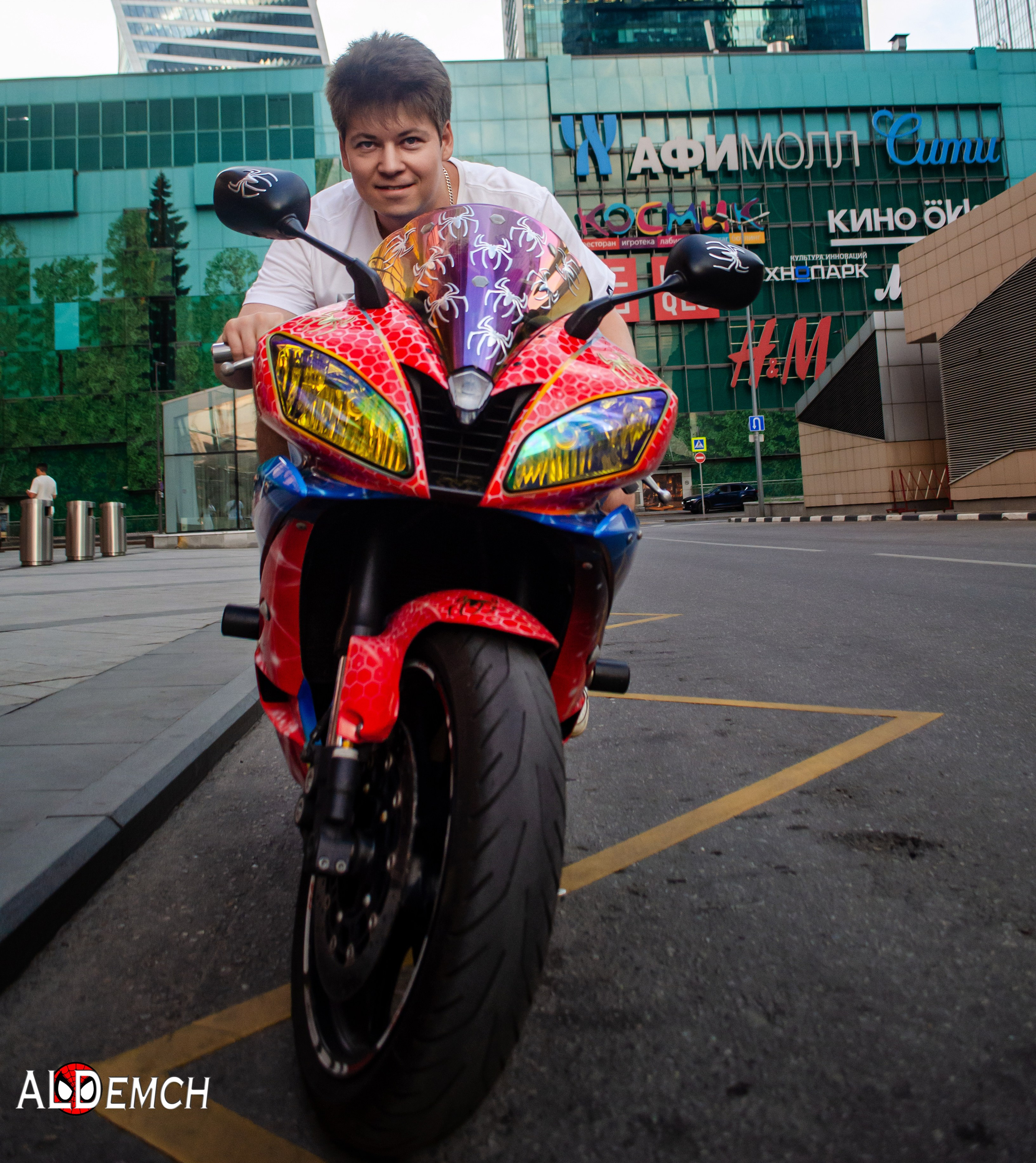 Фотосессия на Дне рождения Человека-Паука в Москве