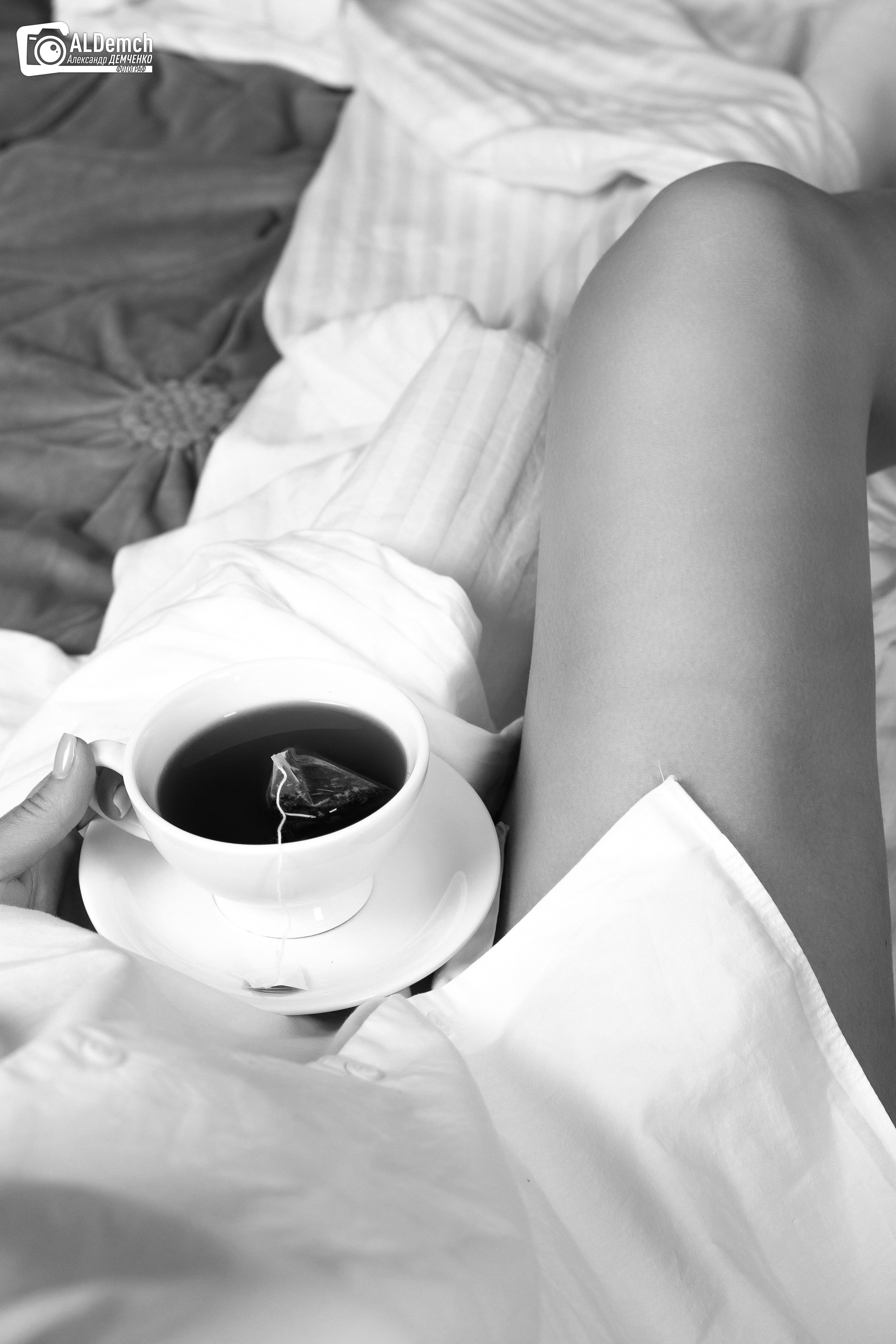 Черно-белая фотосессия в студии в Москве и Дмитрове