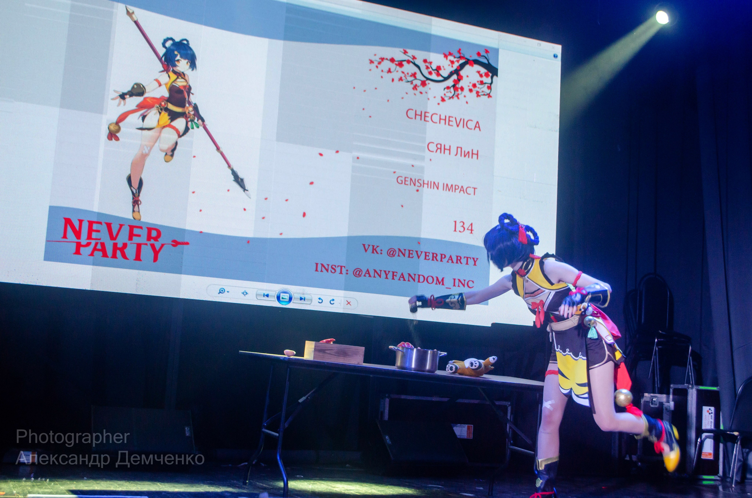 Фотосессия на фестивале косплея Never Party 3.0 в Москва