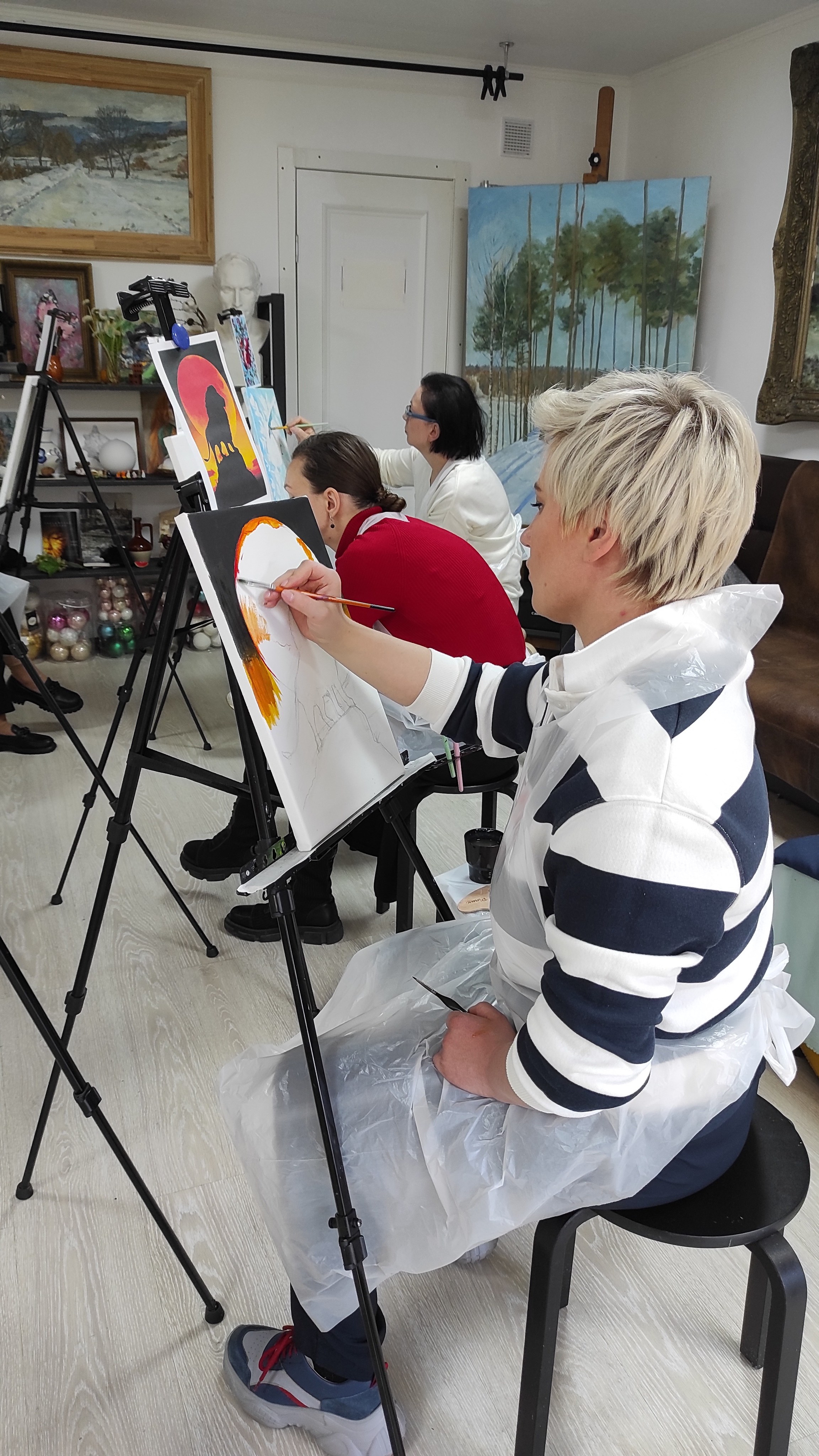 Арт-вечеринки. Арт-вечеринки и мастер-классы в Москве для взрослых и детей