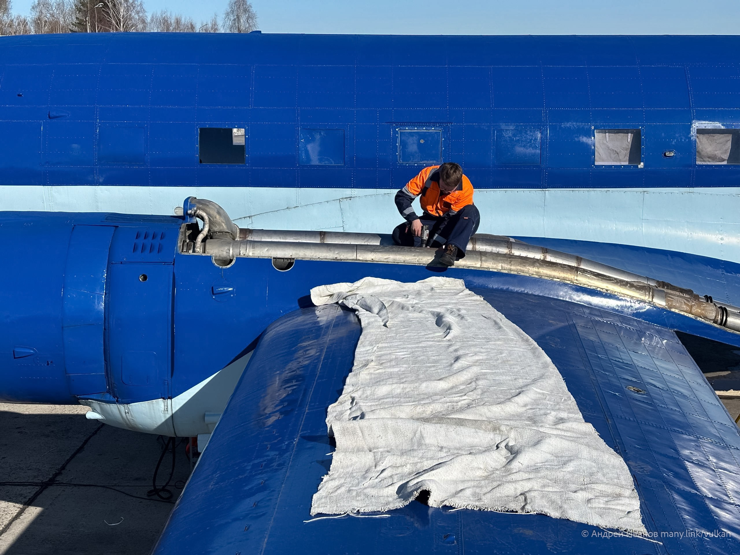 Ил-14Т «Голубая Мечта» (2026 г.). Фотоальбом показывающий увлекательный мир авиации и мир медведей Андрея Иванова