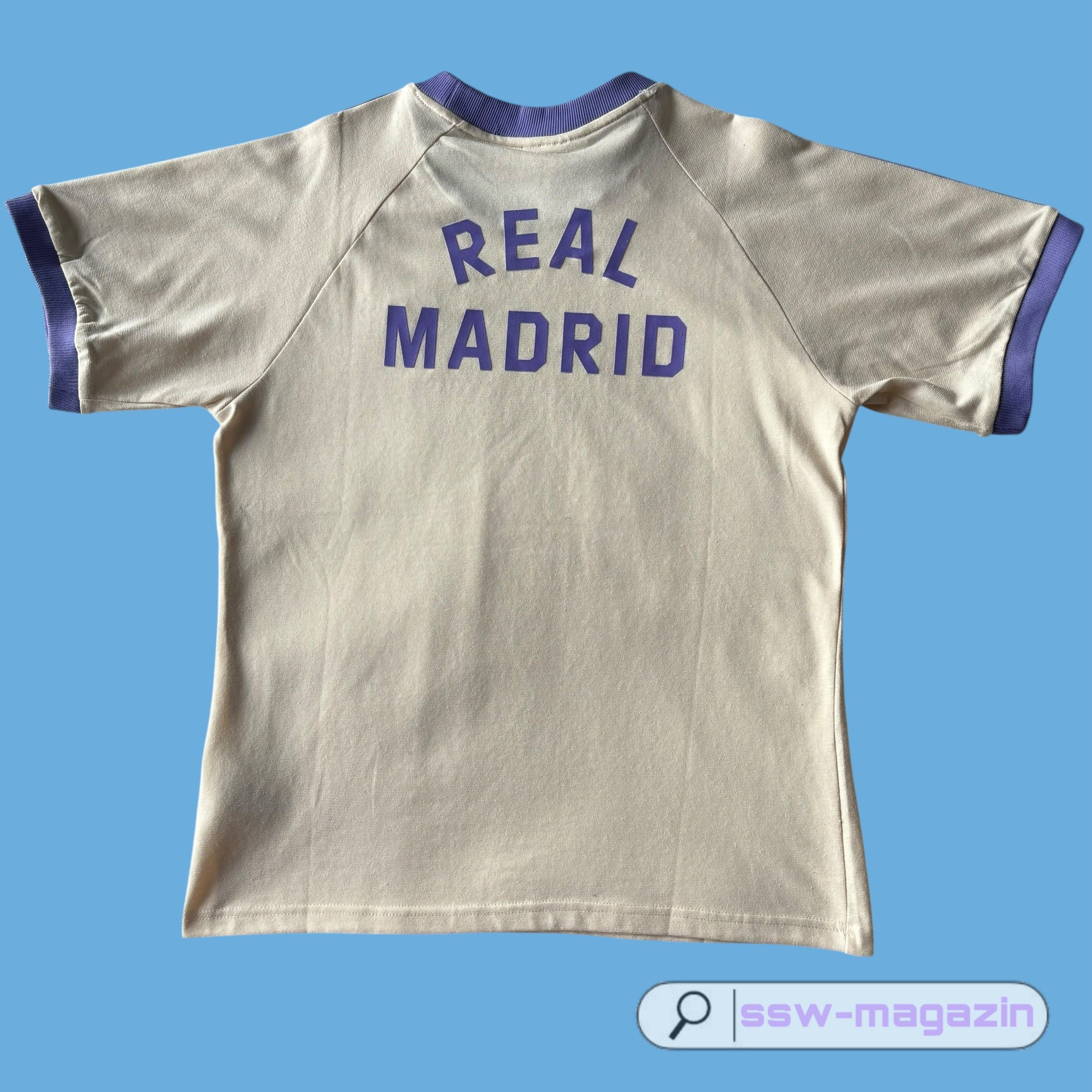 Хлопковая футболка Real Madrid 2025-2026 купить. Футбольный магазин — ssw_magazin