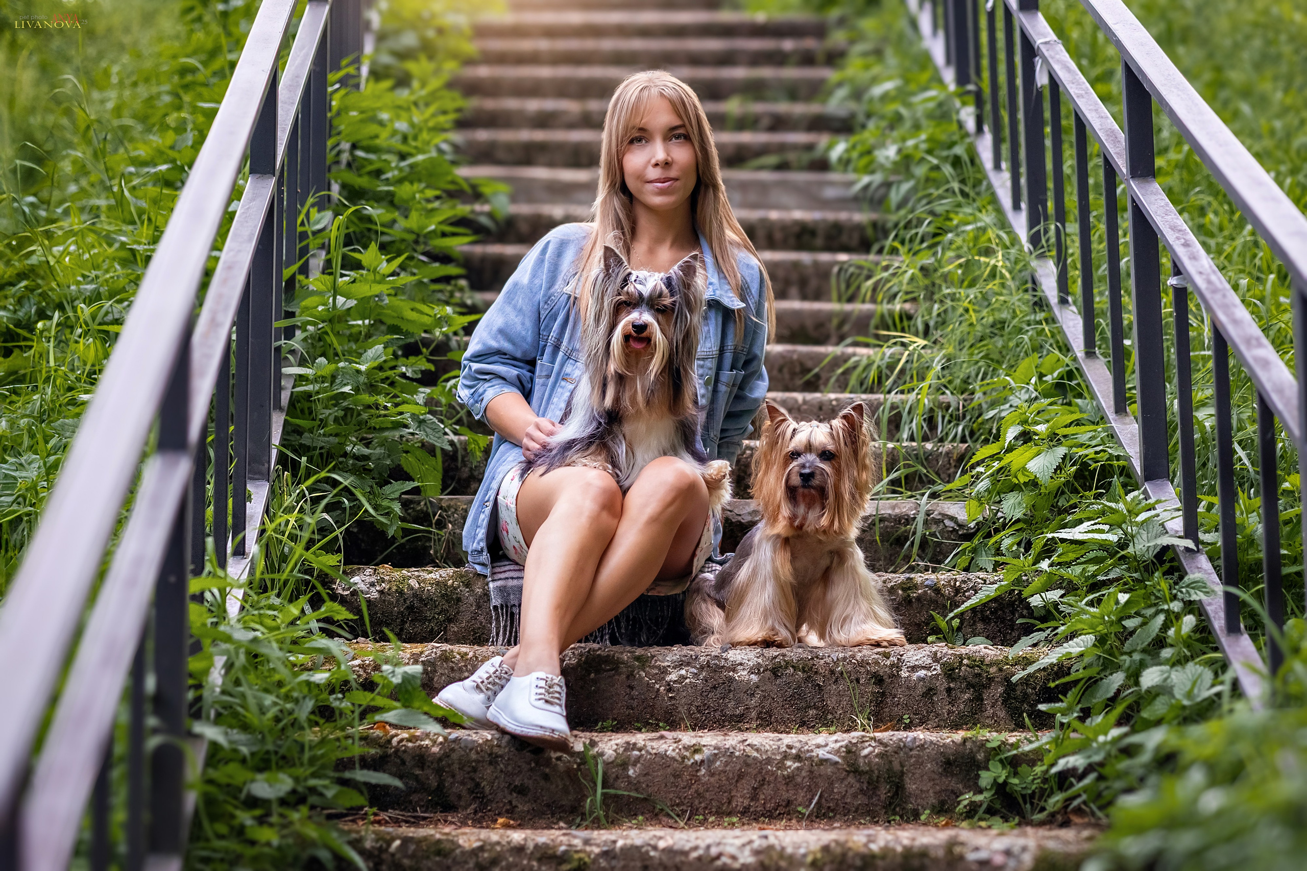 Катя + Астин и Олаф. Фотограф анималист Аня Ливанова | Рыбинск