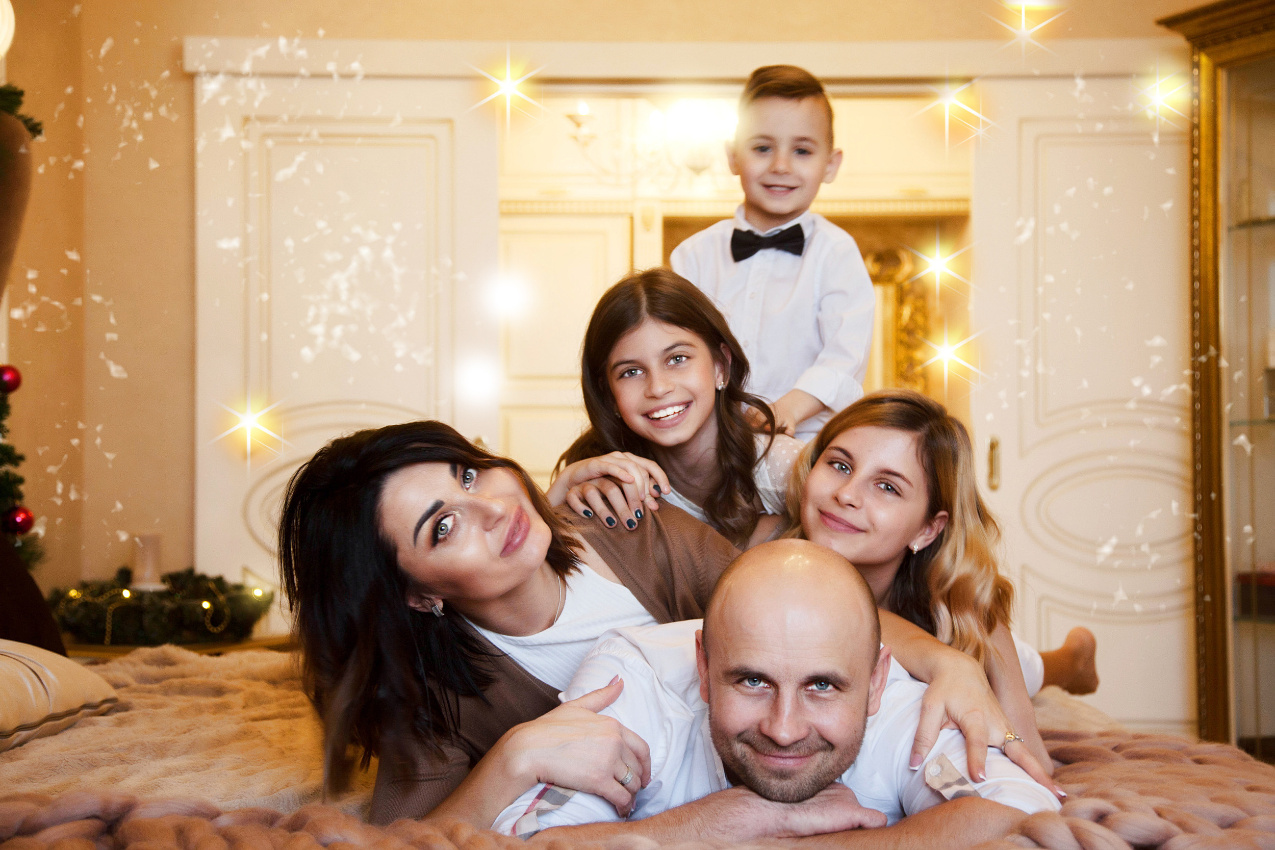 Многодетная семья. Фотосессия в Балашихе.