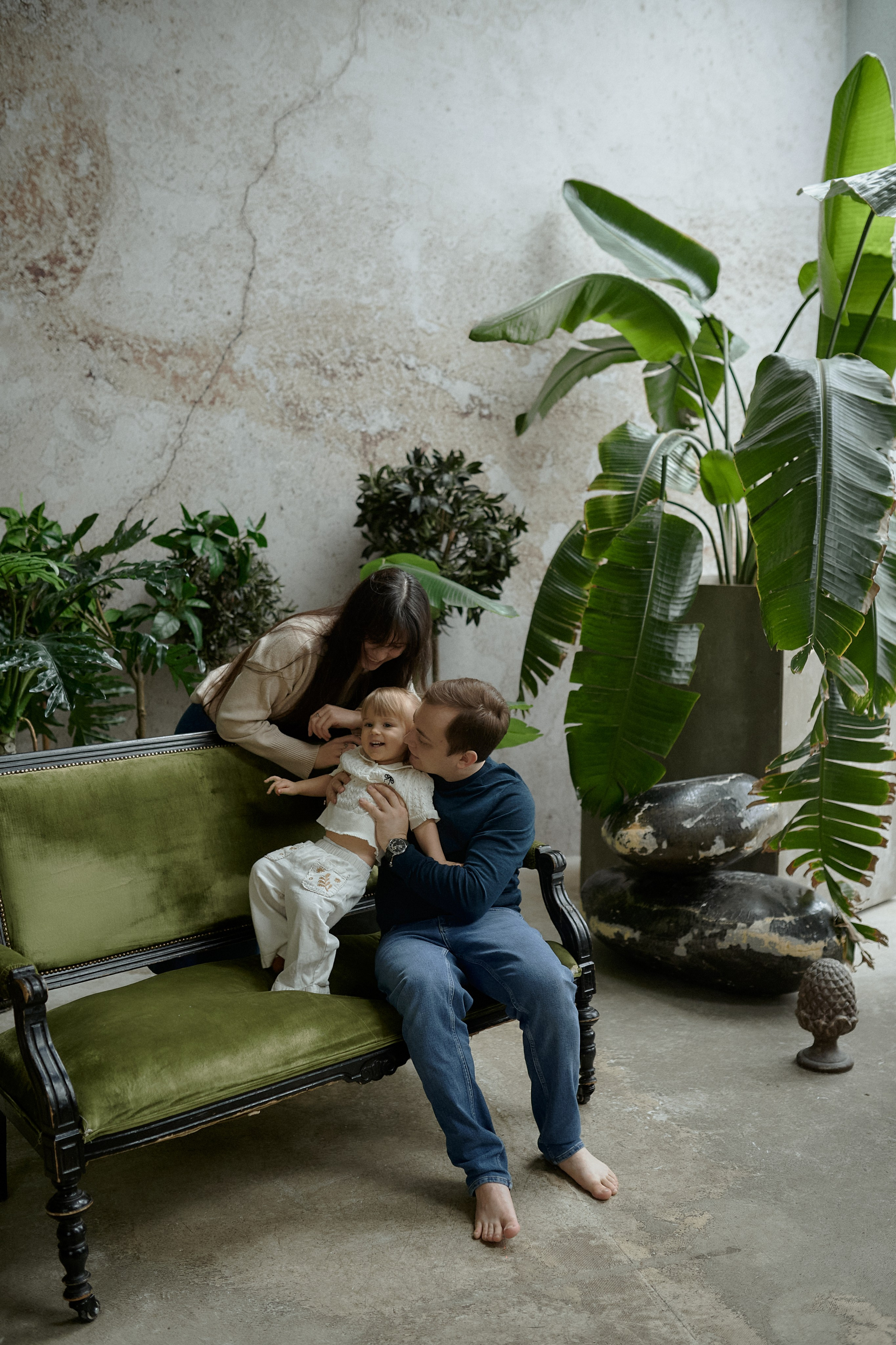 Илья, Ирина и Ева. Семейный и свадебный lifestyle-фотограф в Москве Мария Петрова