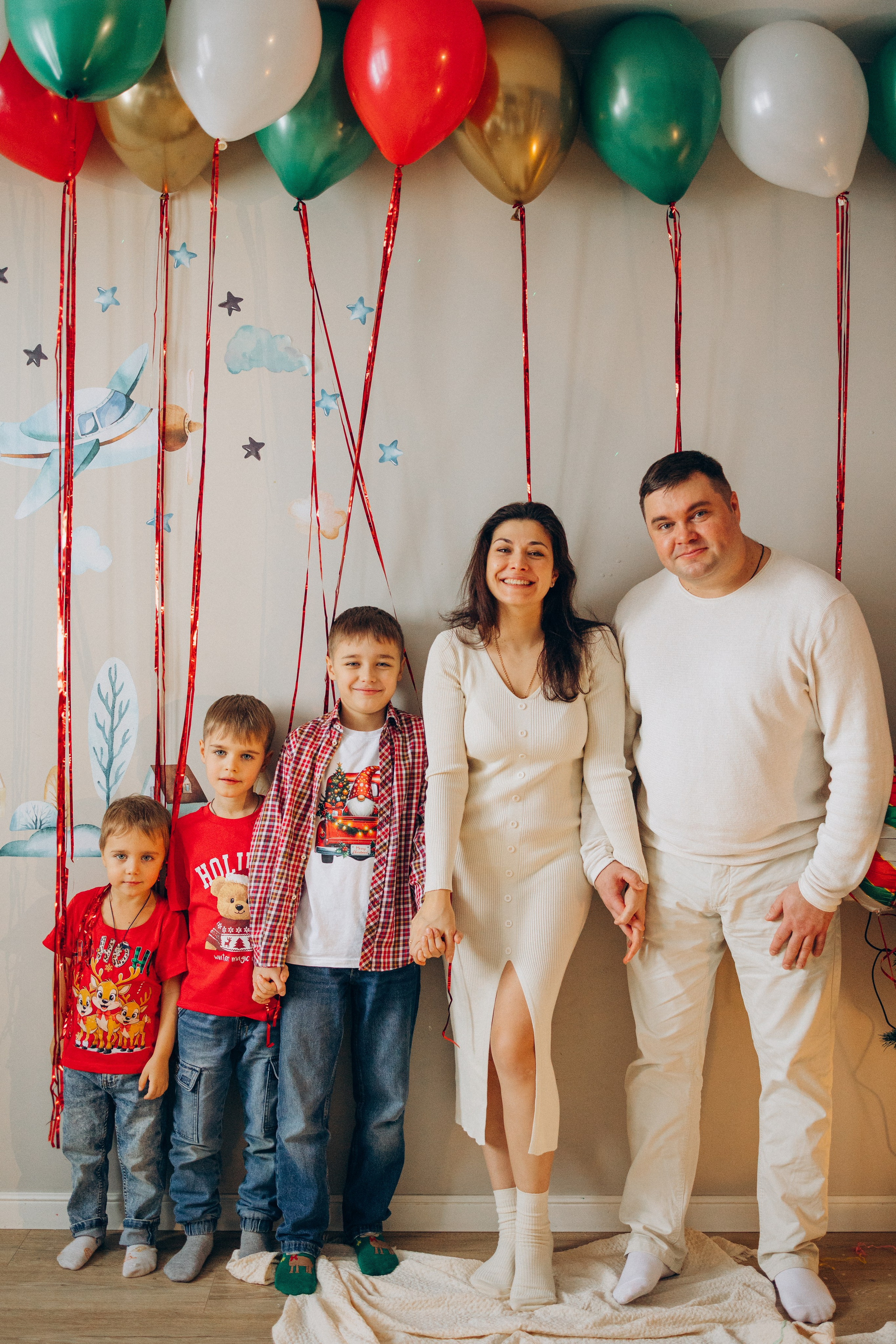 Семья — это тепло объятий и свет улыбок!. Фотограф Москва Светлана Кирюшина