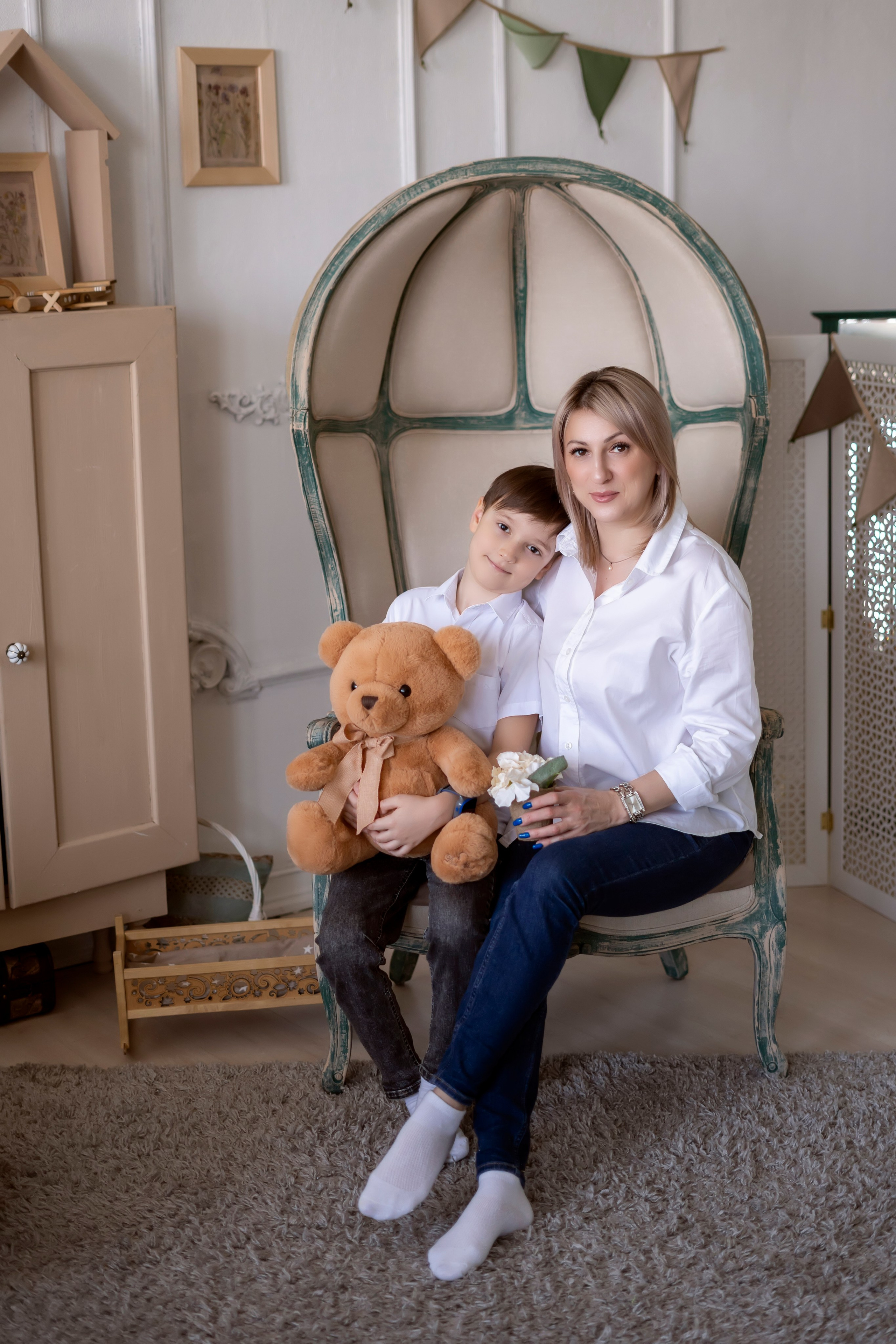 Весенняя история в Студии К2. Семейный и детский фотограф в Хабаровске Анна Гриневич