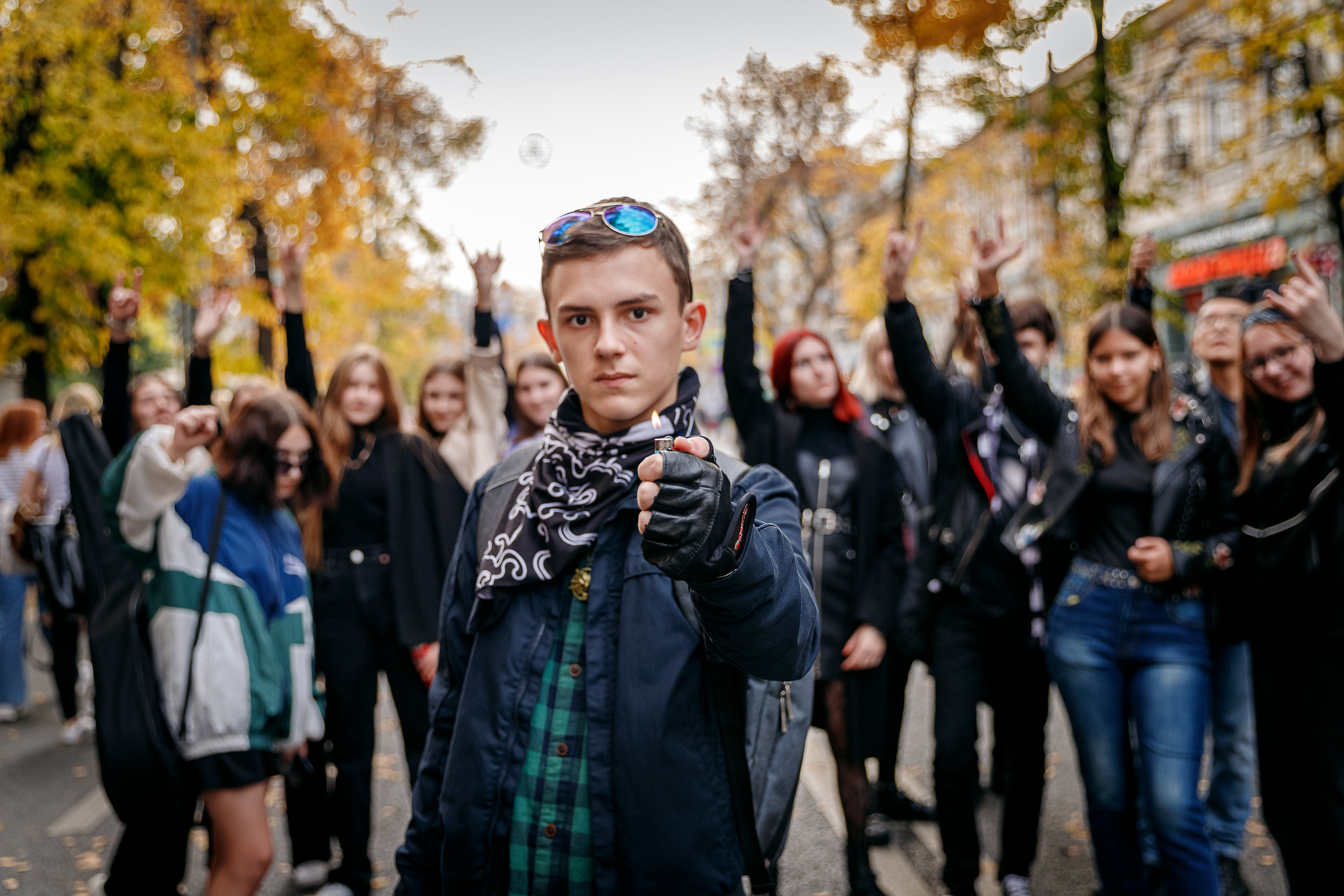 Прогулка по Красной с лёгким намёком на стиль 90-х. Марина Ушакова. Фотограф. Выпускные альбомы. г. Краснодар