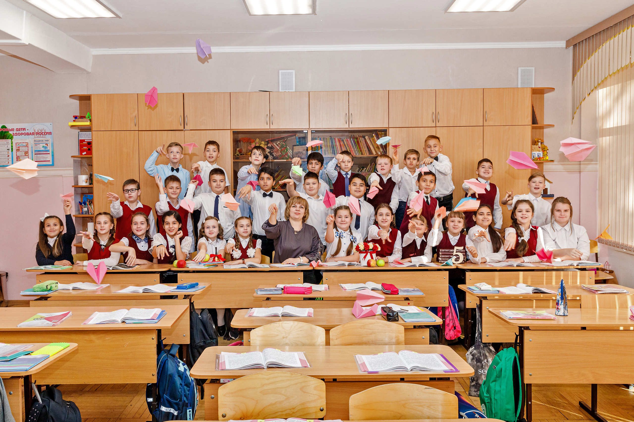 ОБЩИЕ ФОТО КЛАССА. Марина Ушакова. Фотограф. Выпускные альбомы. г. Краснодар