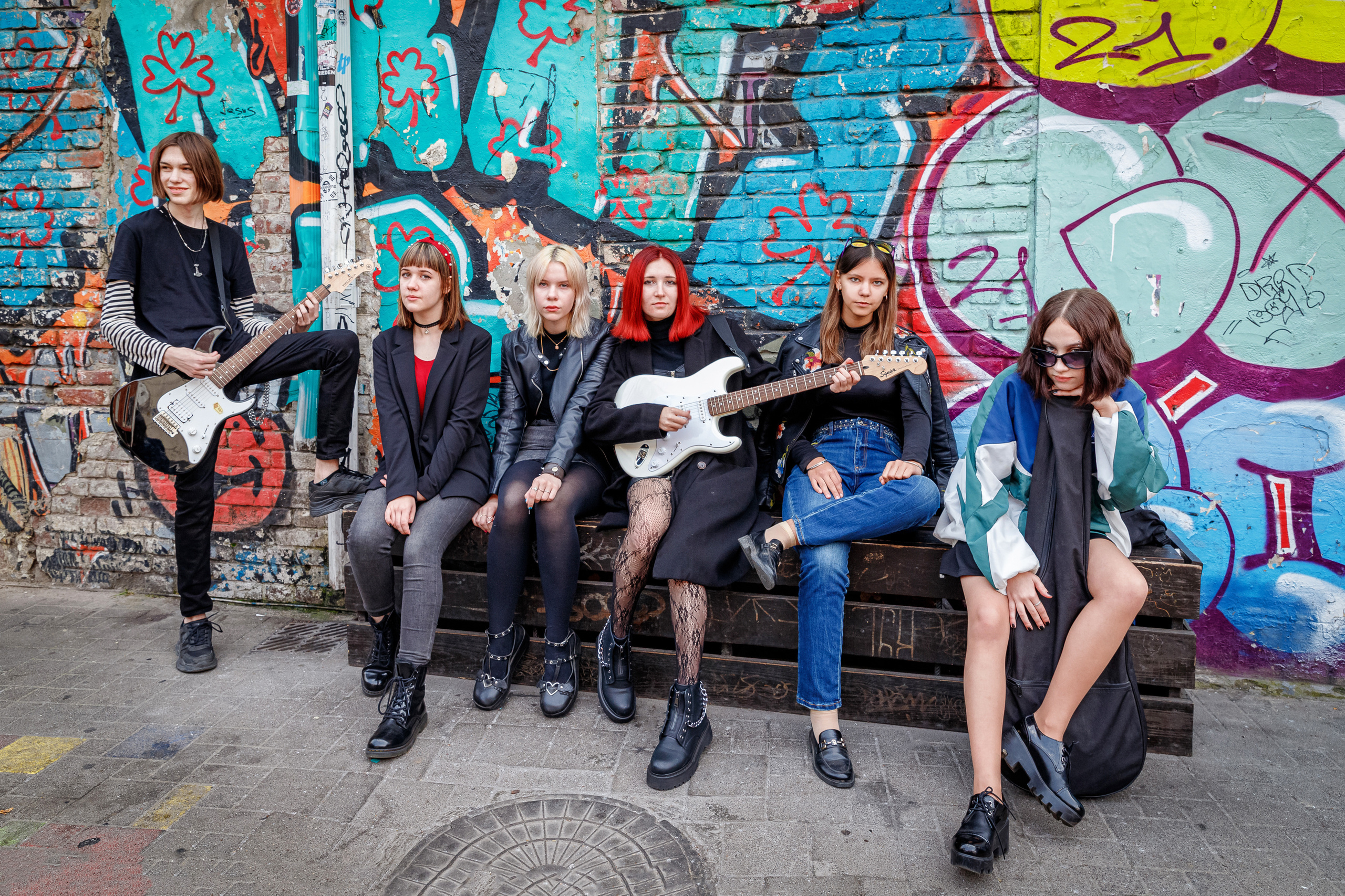 Прогулка по Красной с лёгким намёком на стиль 90-х. Марина Ушакова. Фотограф. Выпускные альбомы. г. Краснодар