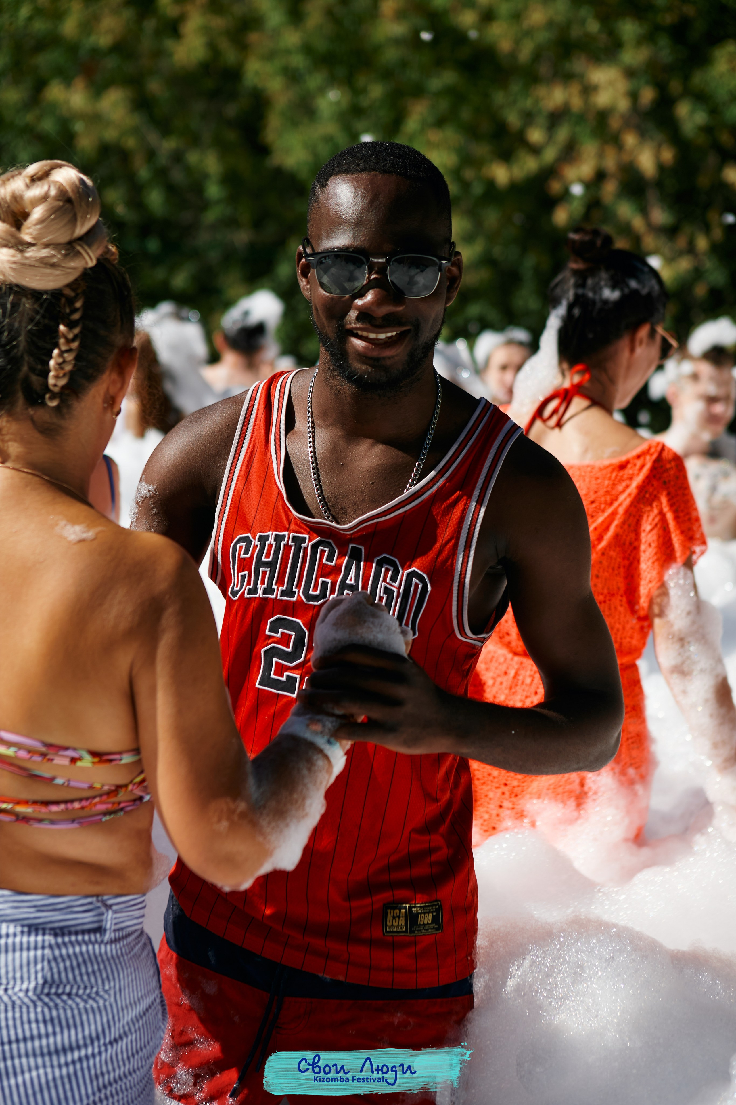Foam party. Свадебный фотограф