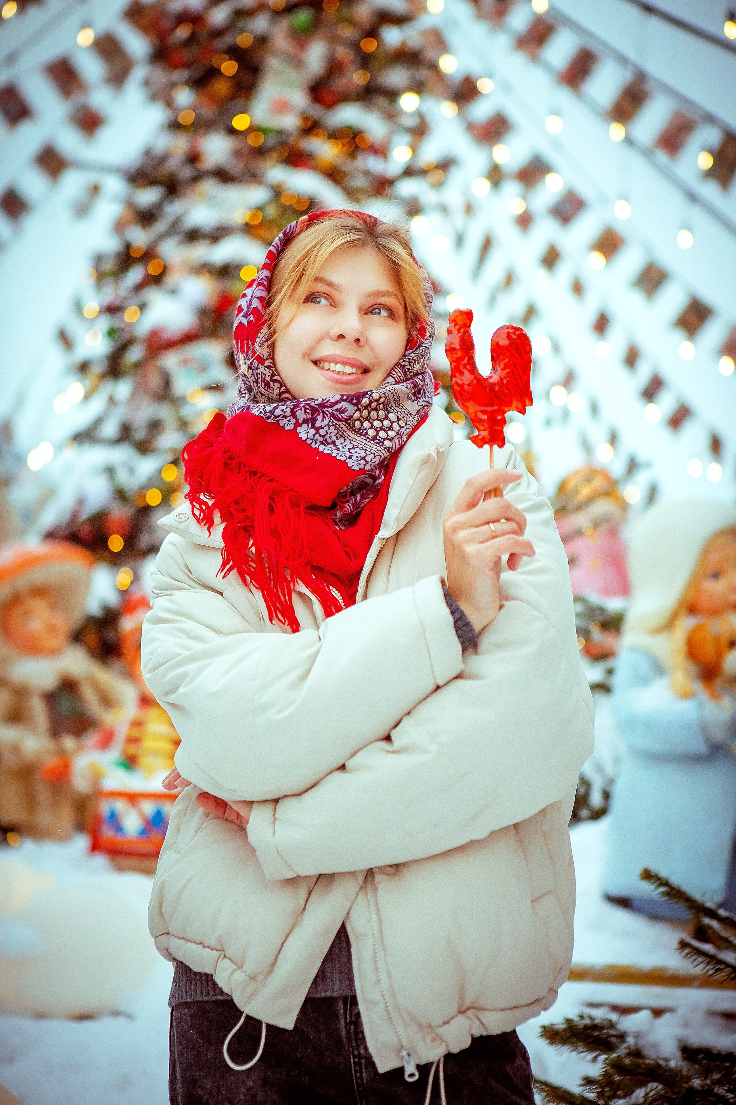 Новогодняя Москва. Алиса. Фотограф Мария Кольцова