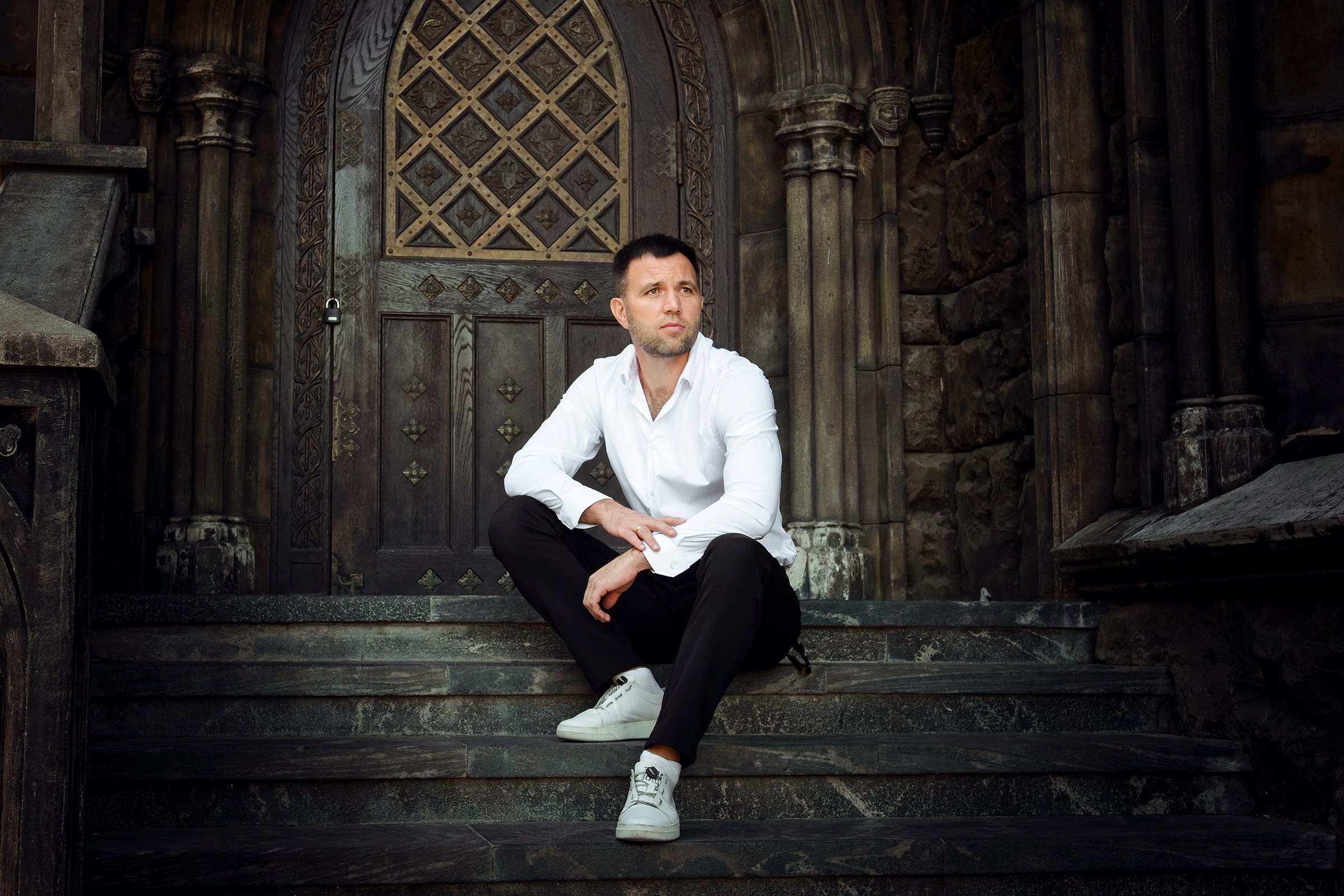 Семейная фотосессия у Замка Гарибальди. Фотограф Оксана Сафонова г. Тольятти