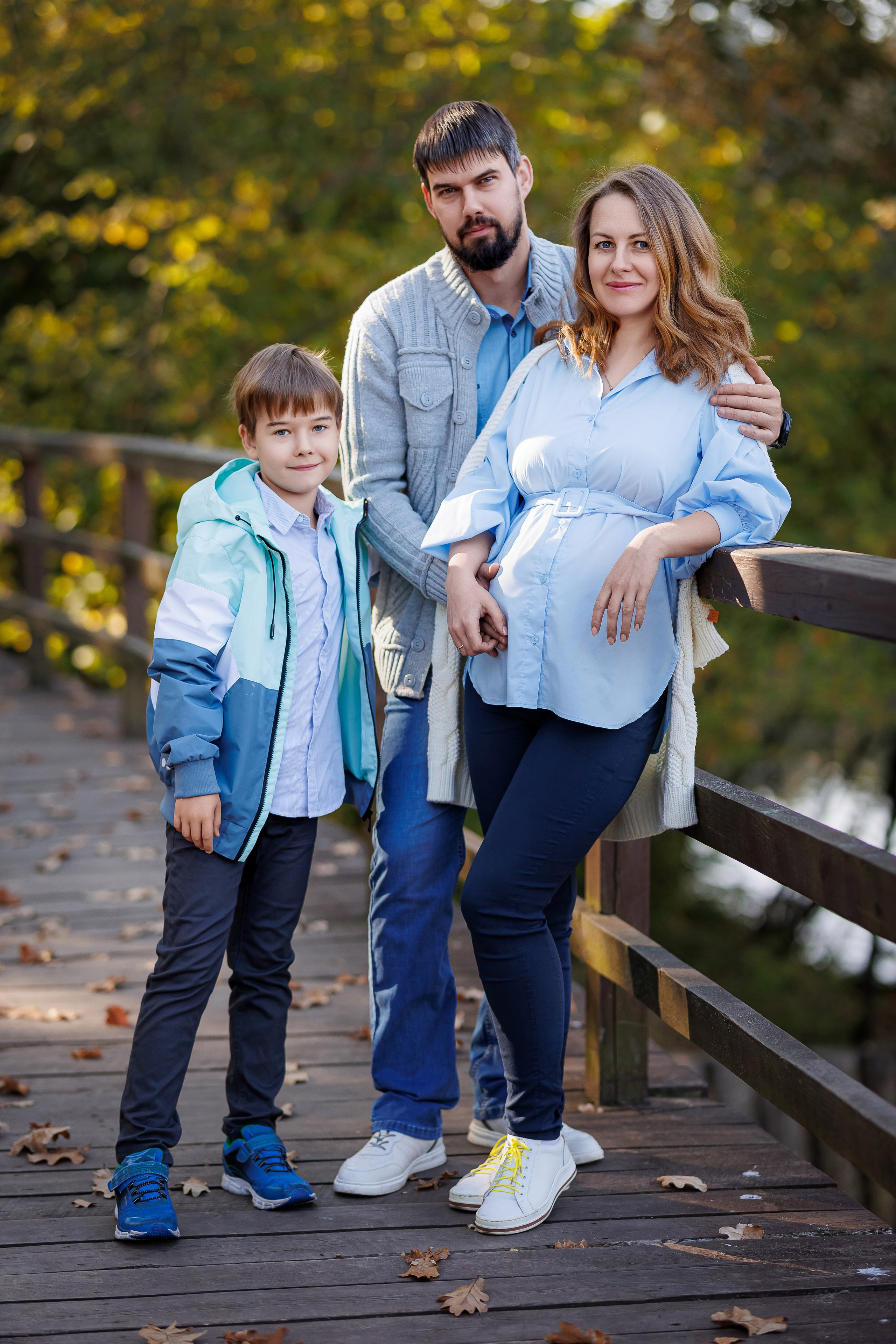 Екатерина, Алексей и Глеб, «В ожидании». Семейный и детский фотограф Комина Елена, Власиха, Одинцово