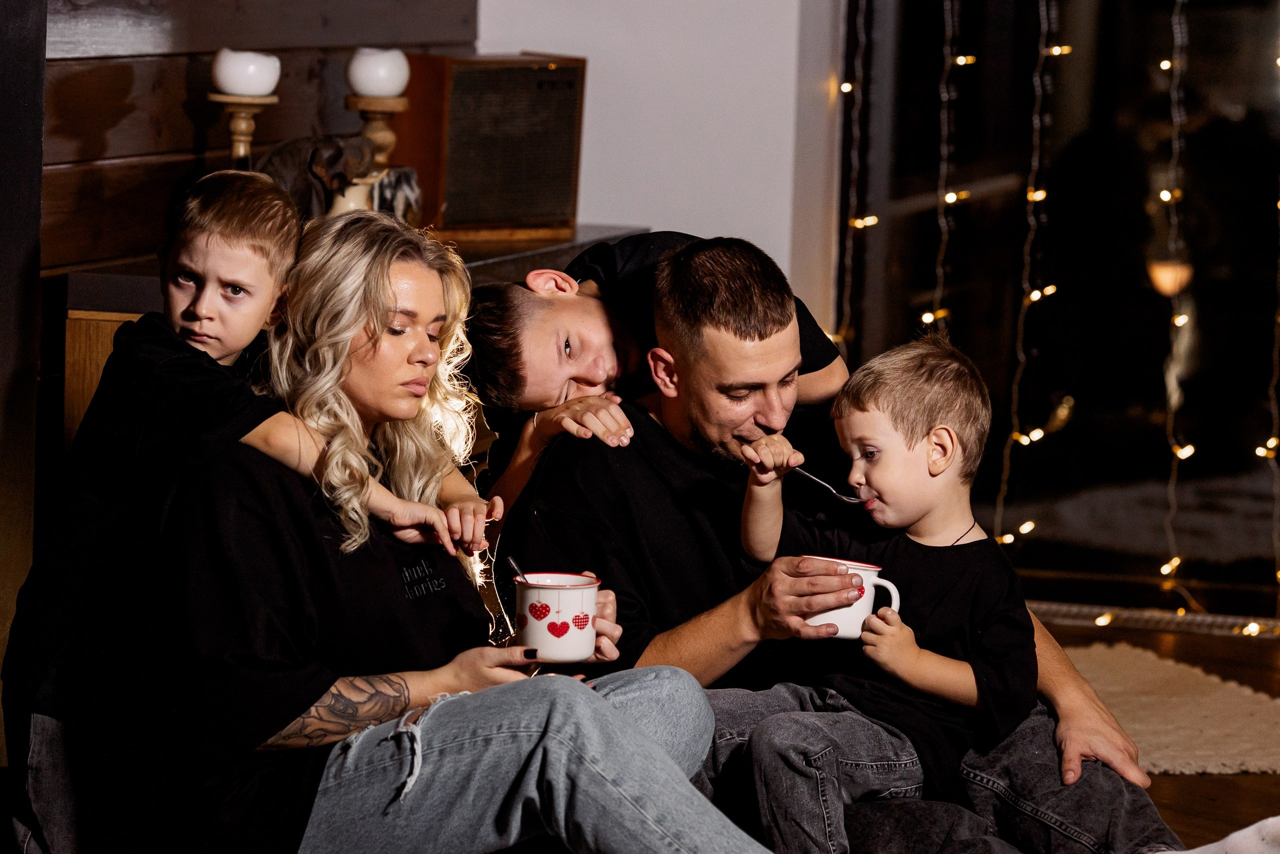 Эдуард и Дарья с сыновьями. Свадебный и семейный фотограф в Челябинске Юлия Ишимова