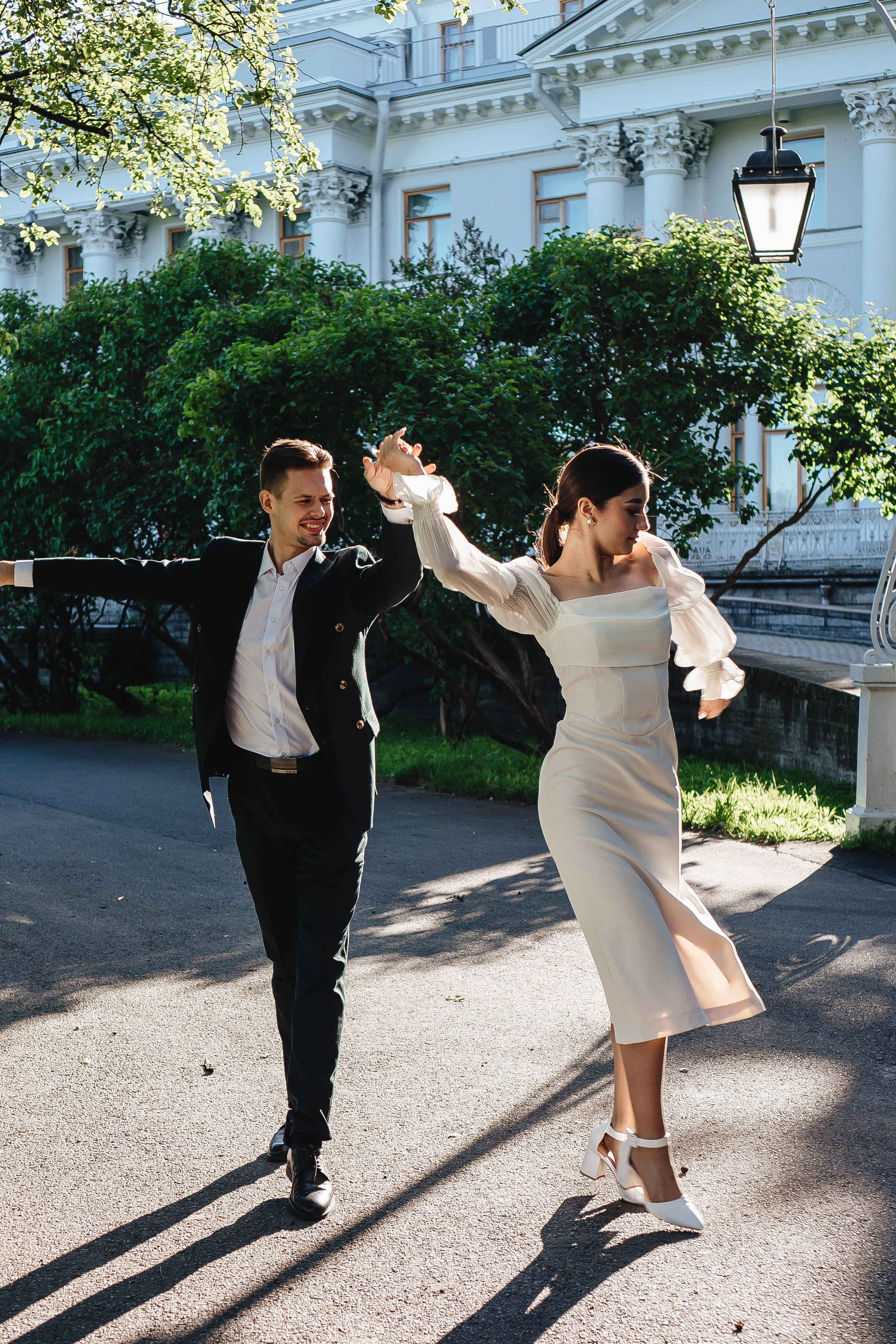 СВАДЕБНАЯ СЬЕМКА НА РАССВЕТЕ НА ЕЛАГИНОМ ОСТОРОВЕ. Профессиональный фотограф, Санкт-Петербург — Виктория Богомолова