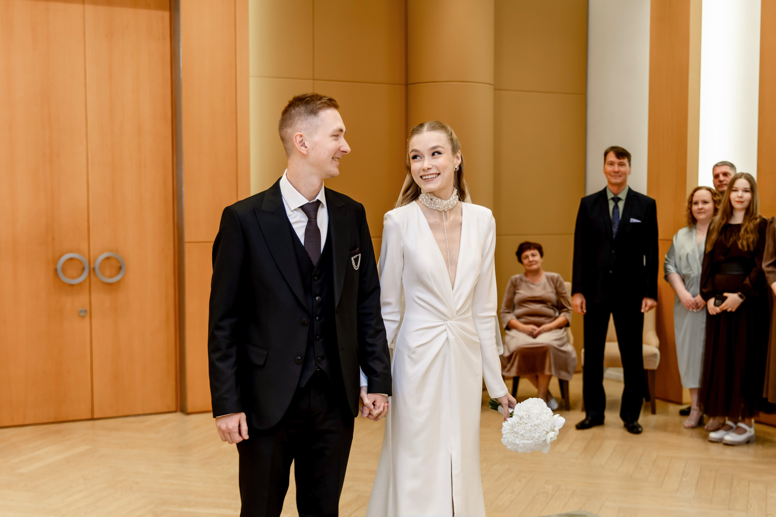 Выездная регистрация + Барвиха + банкет. Свадебный и семейный фотограф в Москве Диана Левченко