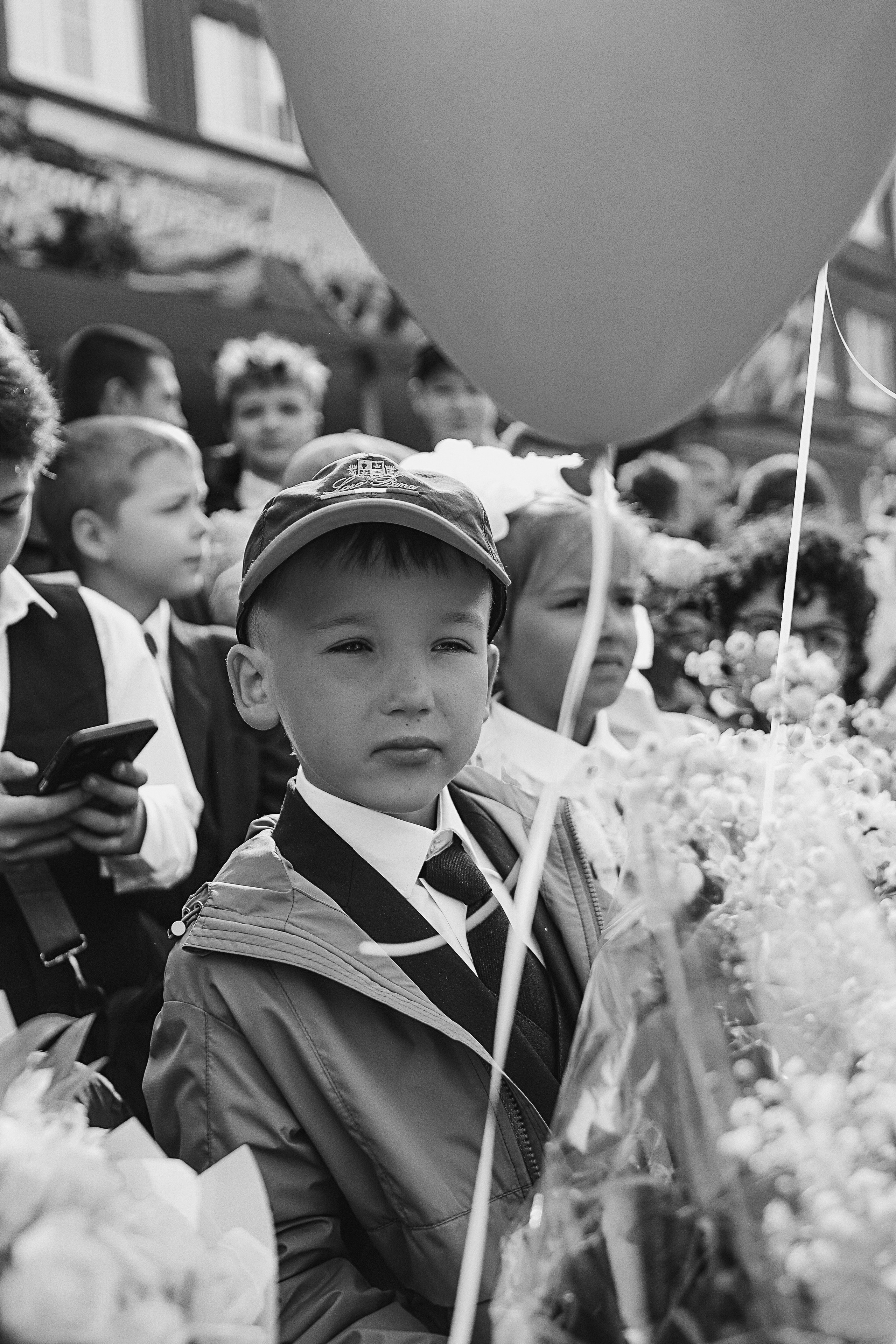 1 сентября линейка+кл час+портреты. Семейный фотограф Тюмень, фотограф на роды Салмина Мария