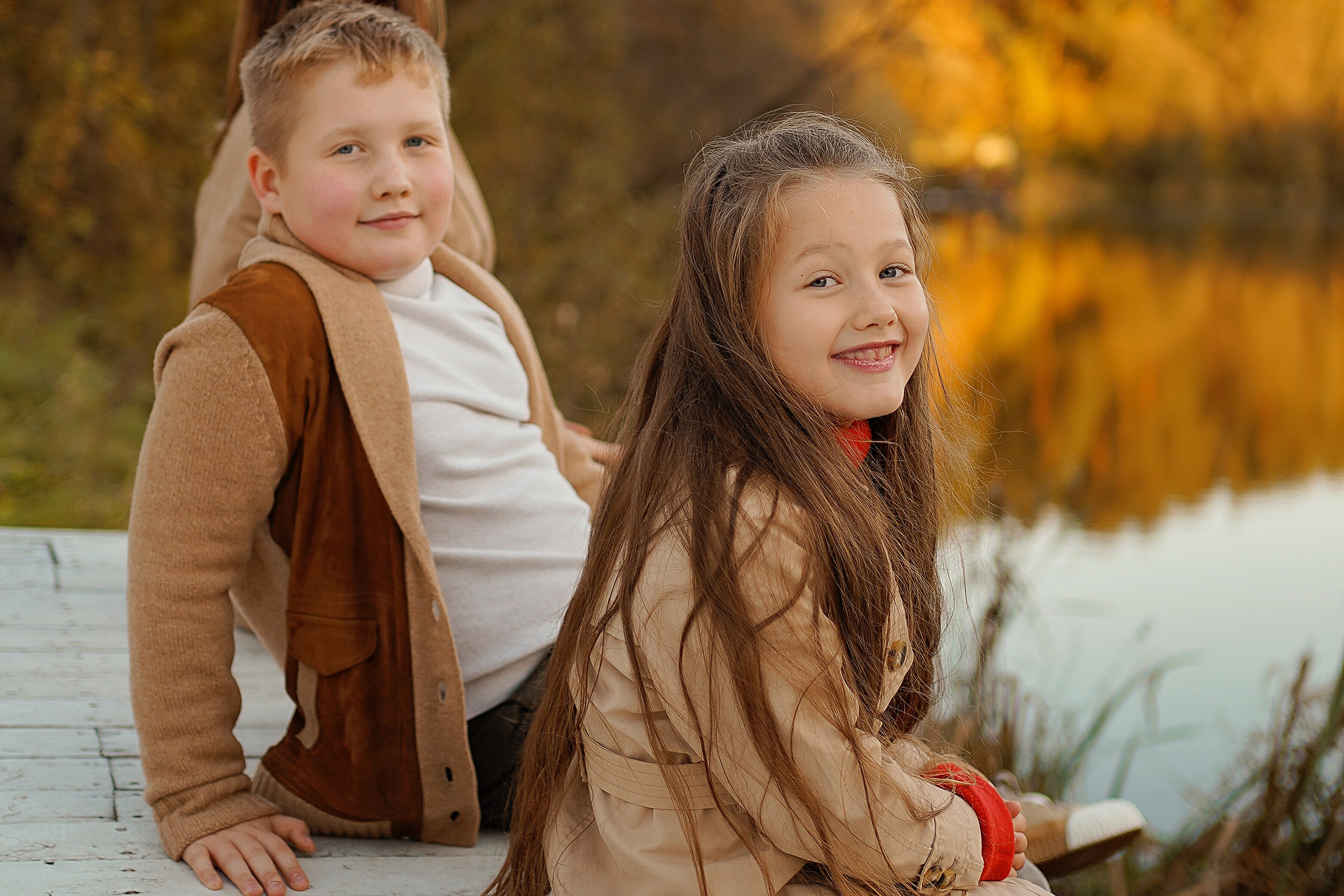 Семейная фотопрогулка в усадьбе Валуево. Семейный и детский фотограф в Москве Екатерина Офицерова