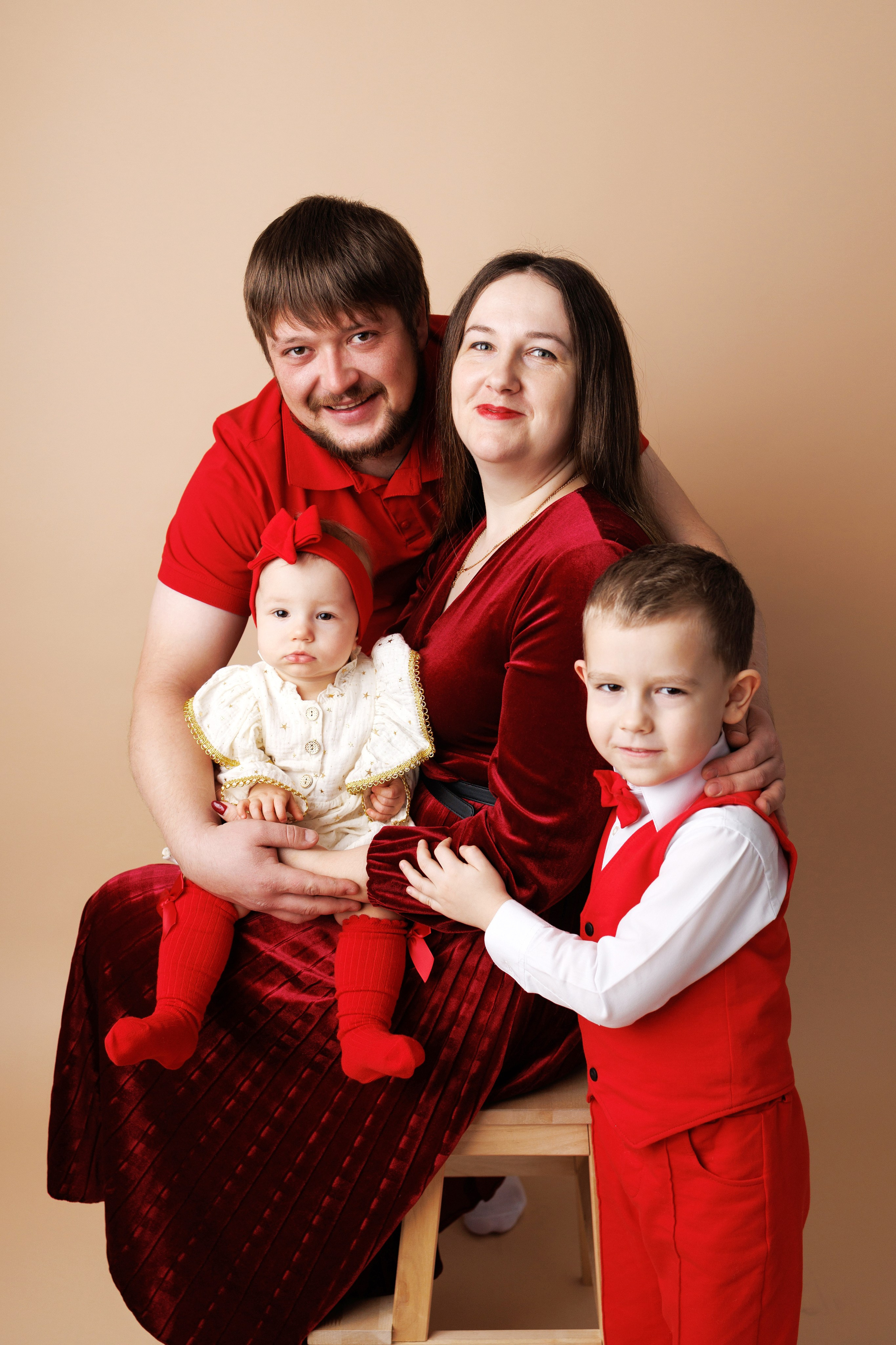 Лена, Никита, Артем и София. Фотограф новорожденный малышей Новосибирск