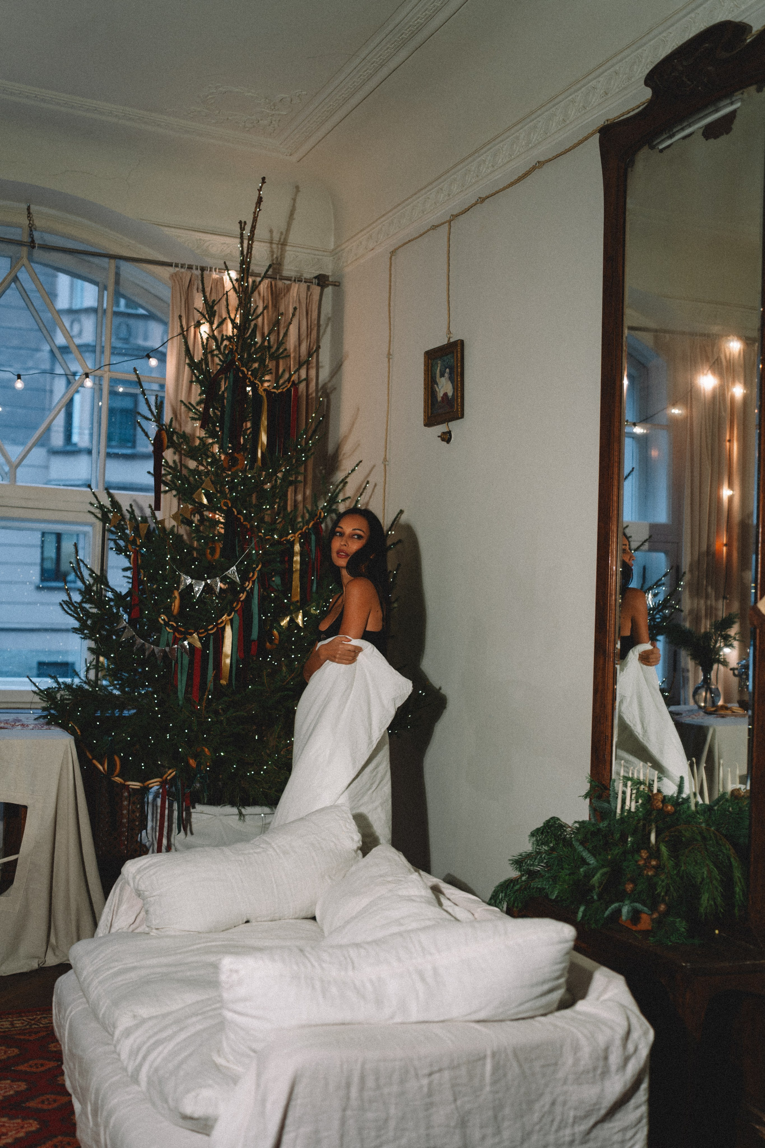 ФОТОСЕСИИЯ К НОВОМУ ГОДУ В АТМОСФЕРНОЙ СТУДИИВ ЦЕНТРЕ ПИТЕРАИ ВИНТАЖНЫЙ ОБРАЗ. Профессиональный фотограф, Санкт-Петербург — Виктория Богомолова