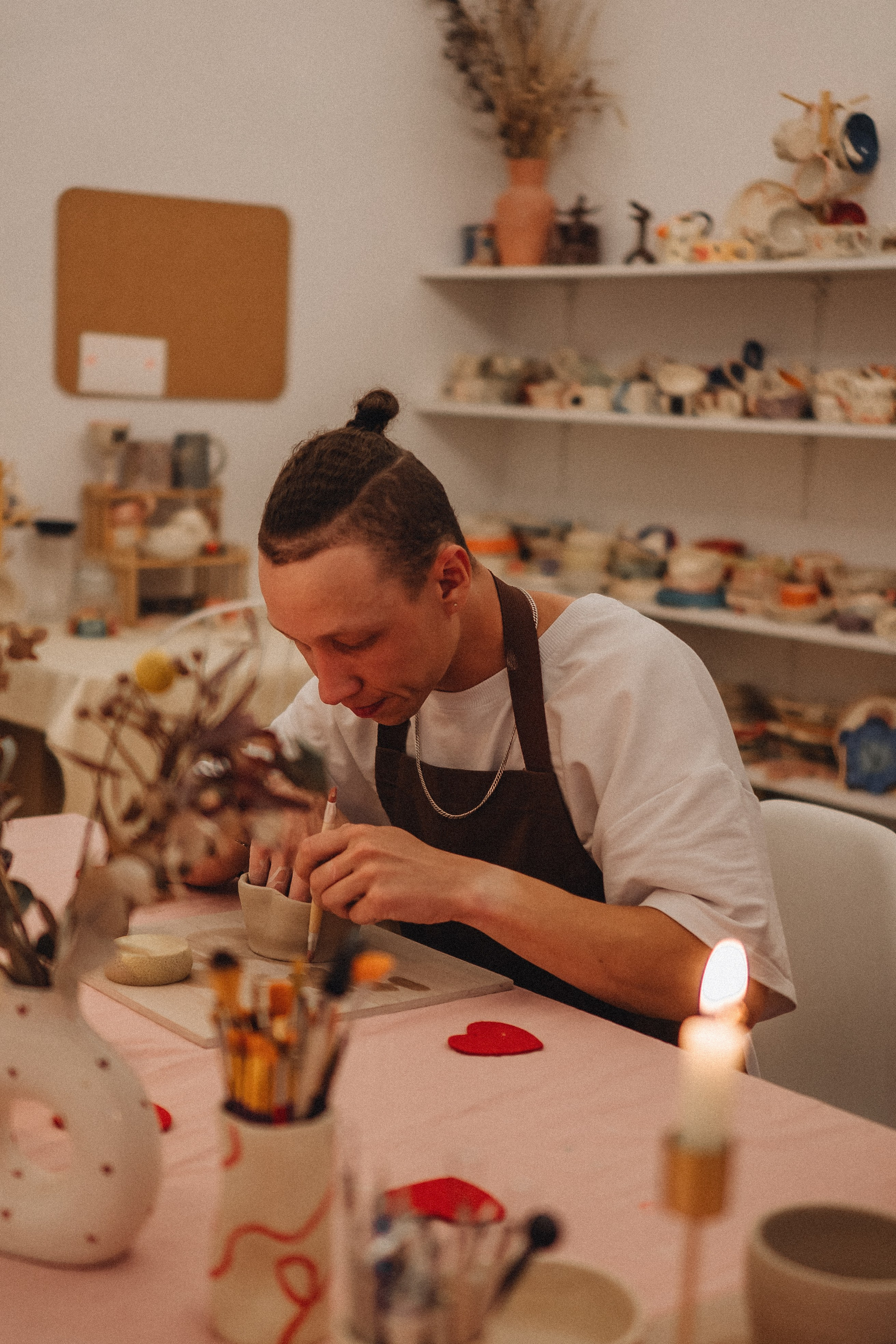 СВИДАНИЕ В ГОНЧАРНОЙ МАСТЕРСКОЙ. Профессиональный фотограф, Санкт-Петербург — Виктория Богомолова