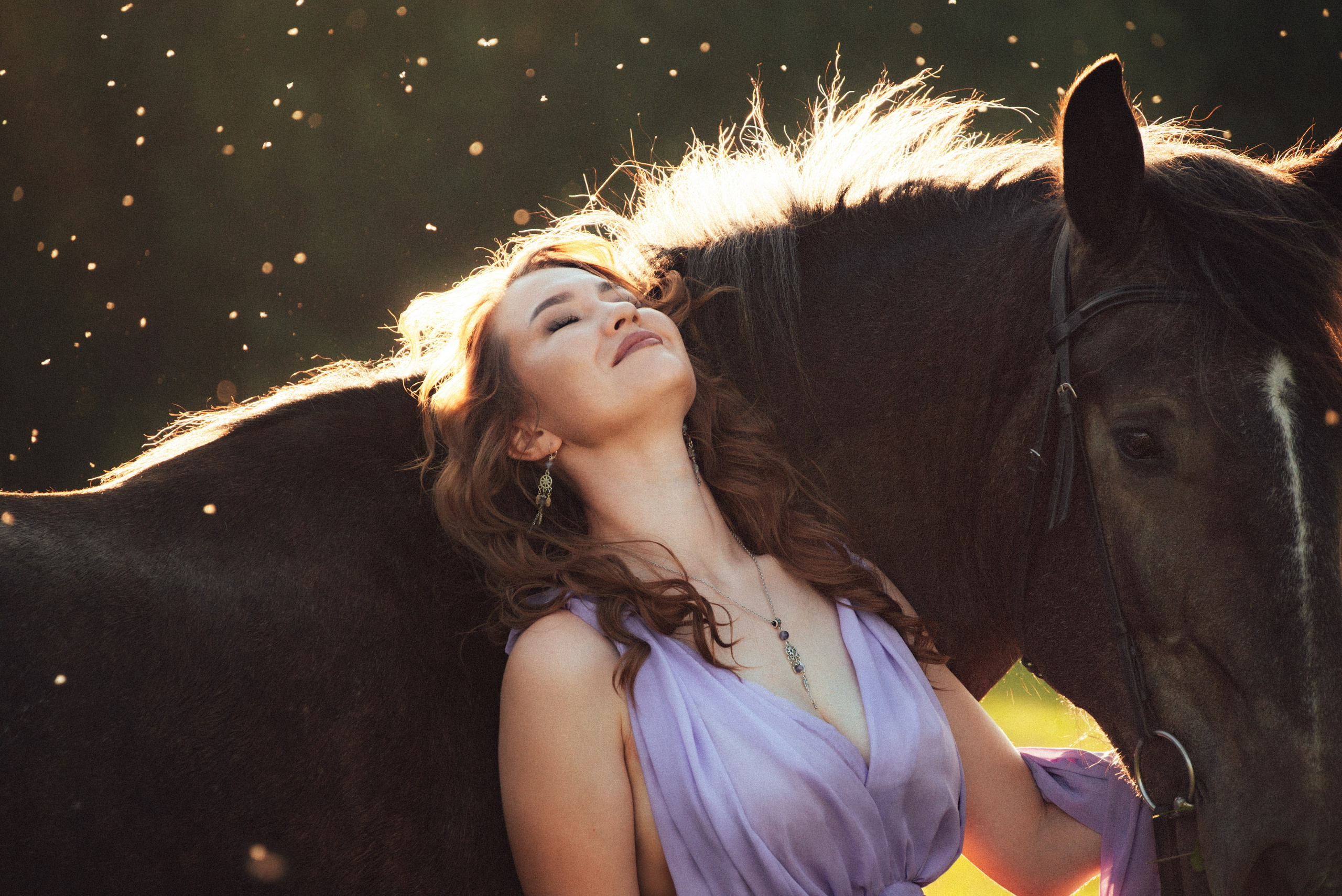 с лошадьми