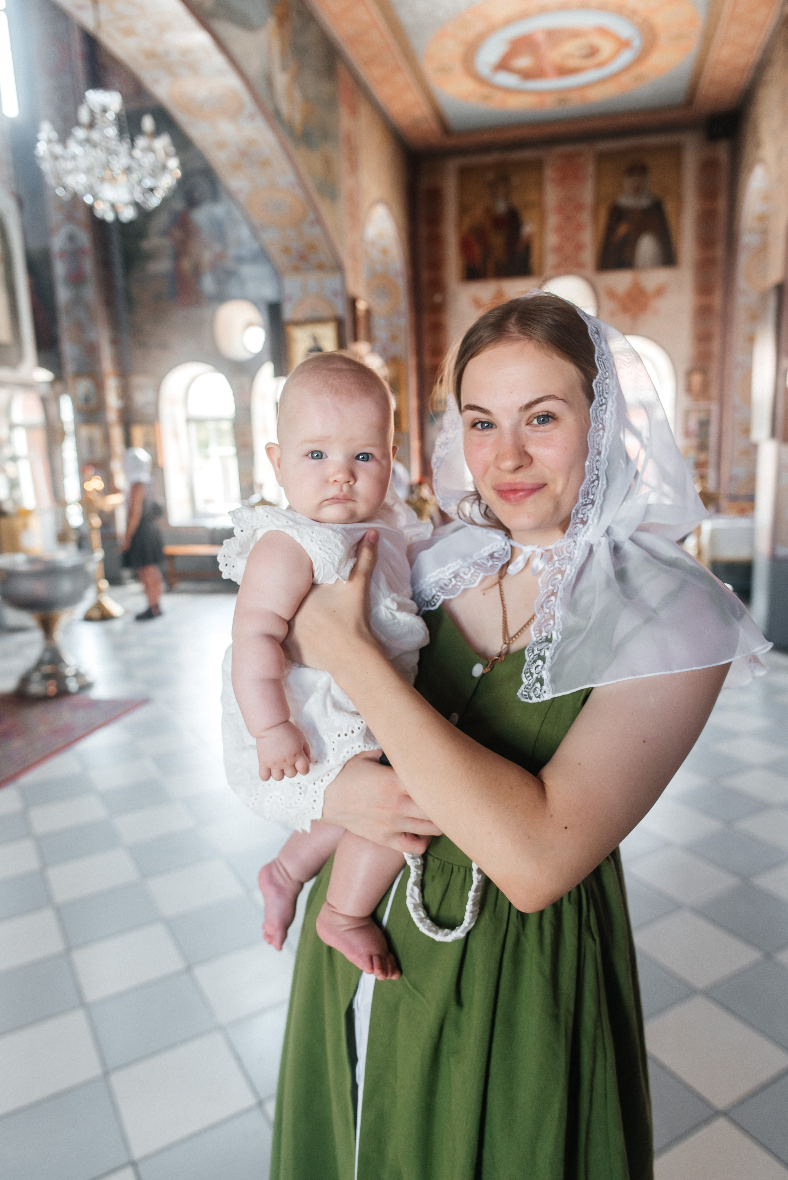 Крещение Варвары. Детский и семейный фотограф выпускной альбом Приморско-Ахтарск