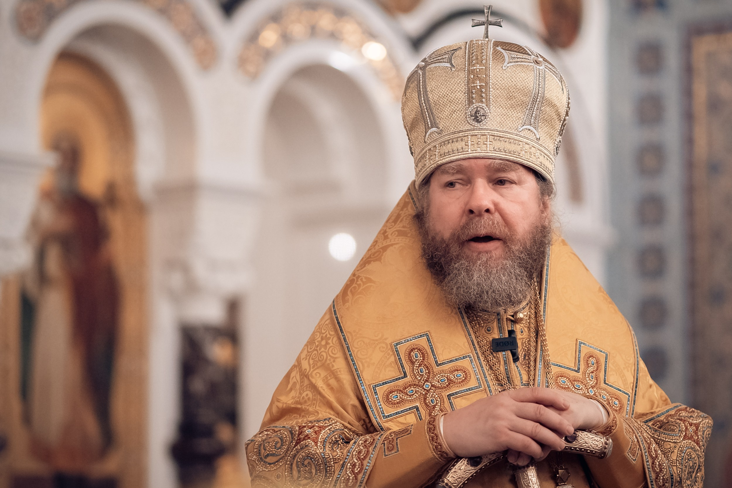 Божественная Литургия в новогоднюю ночь 2025 г, Херсонес Севастополь. Церковный фотограф Севастополь