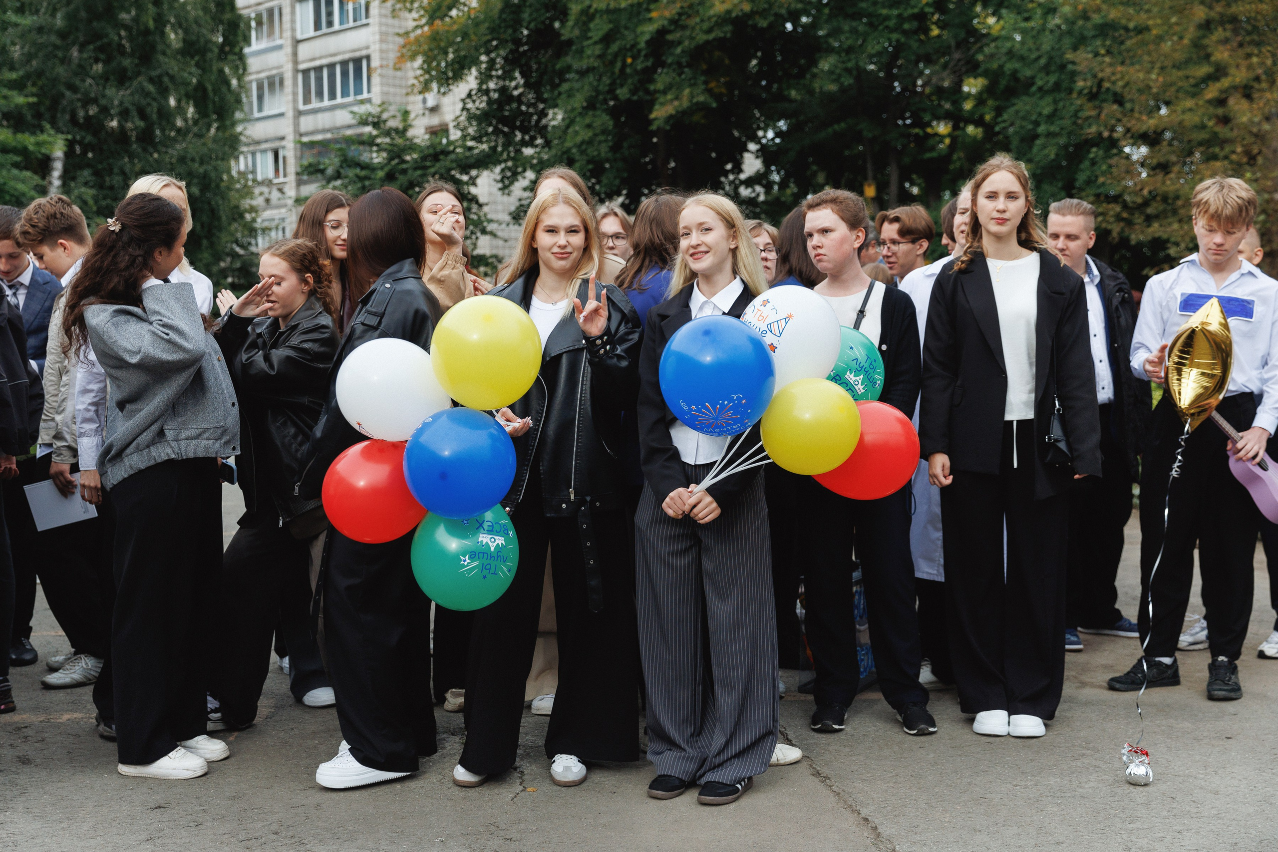 1 сентября лицей № 28. Фотомастерская Воробьевых