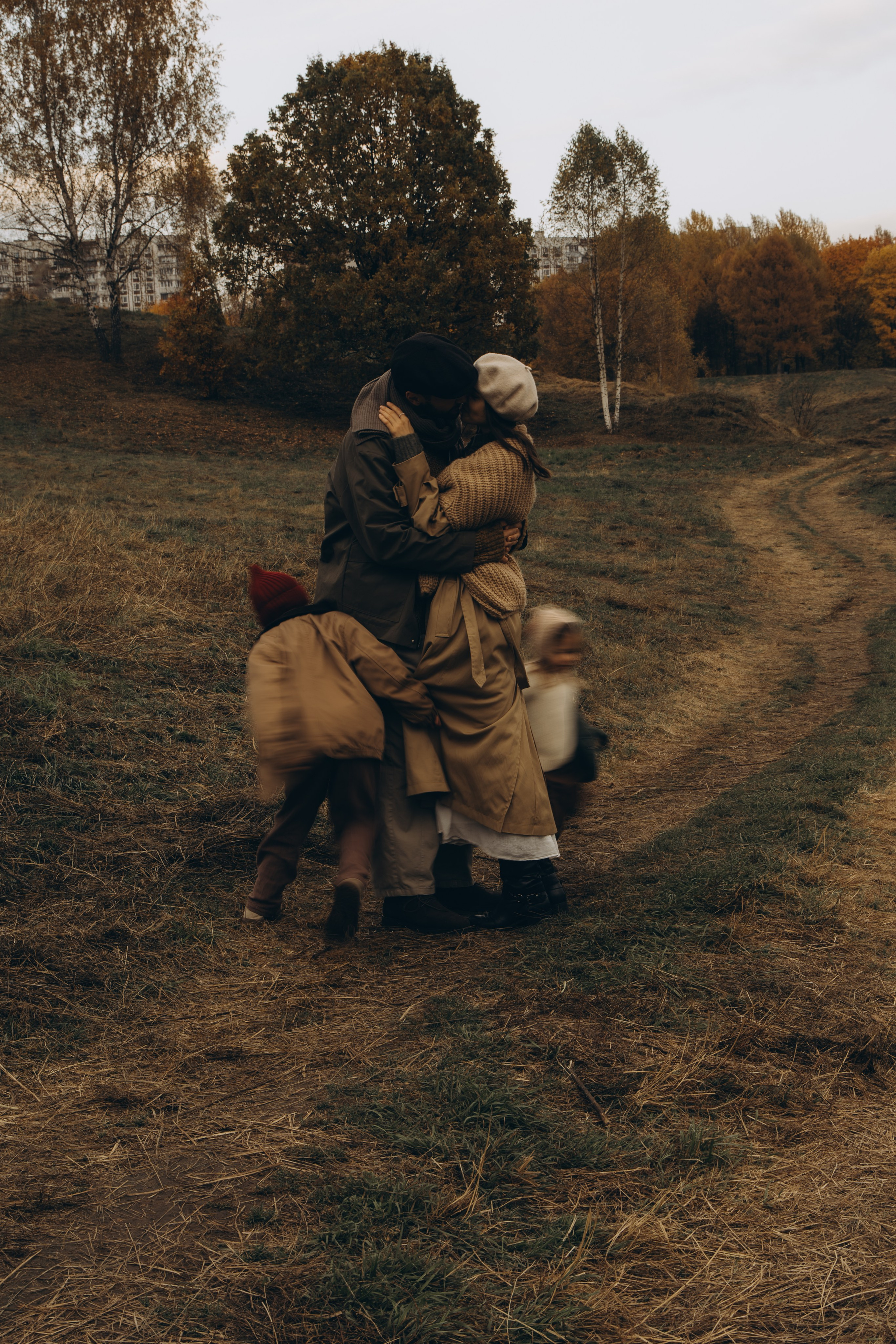 Теплая осенняя история. Семейный фотограф в Москве Лоншакова Кристина