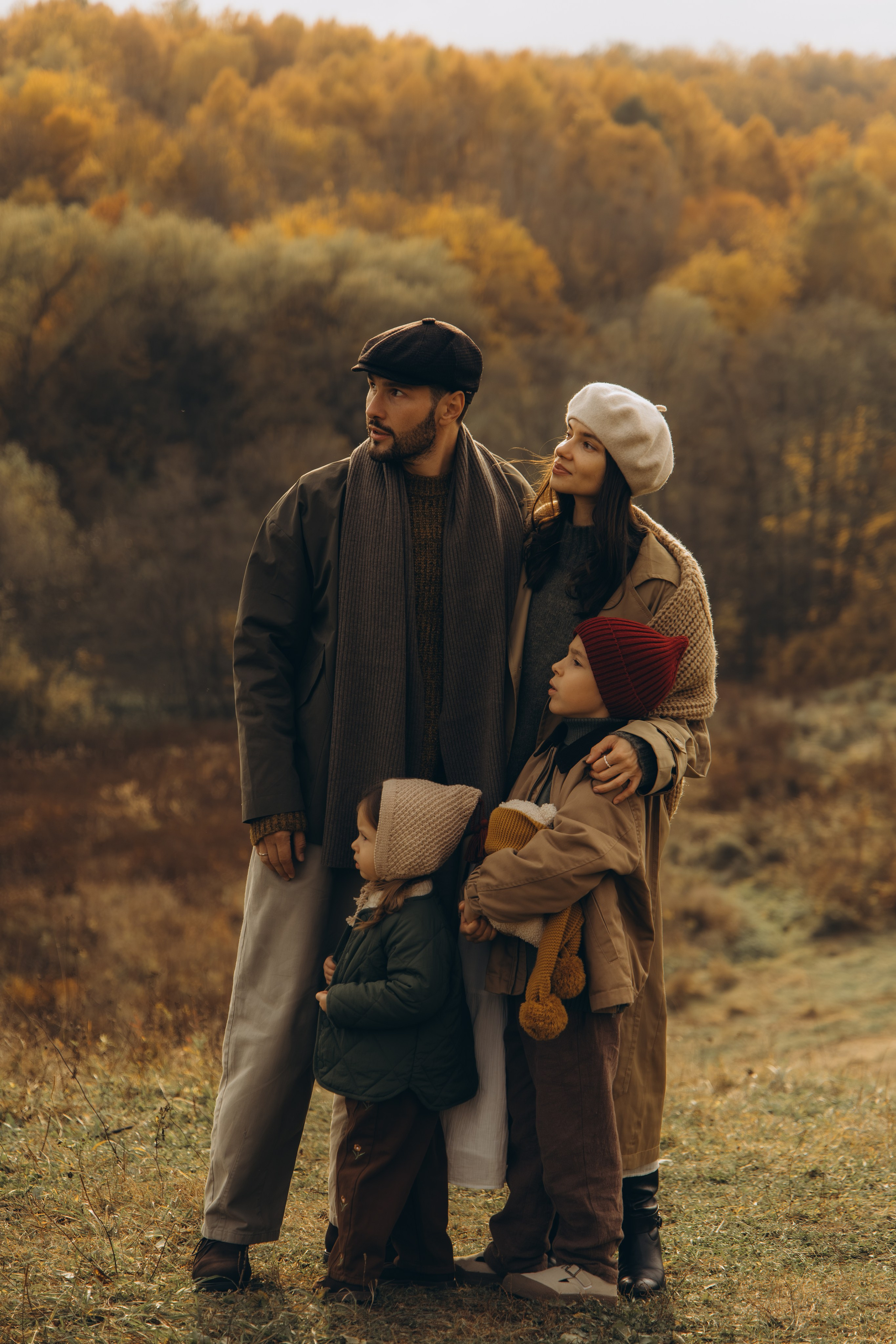 Теплая осенняя история. Семейный фотограф в Москве Лоншакова Кристина
