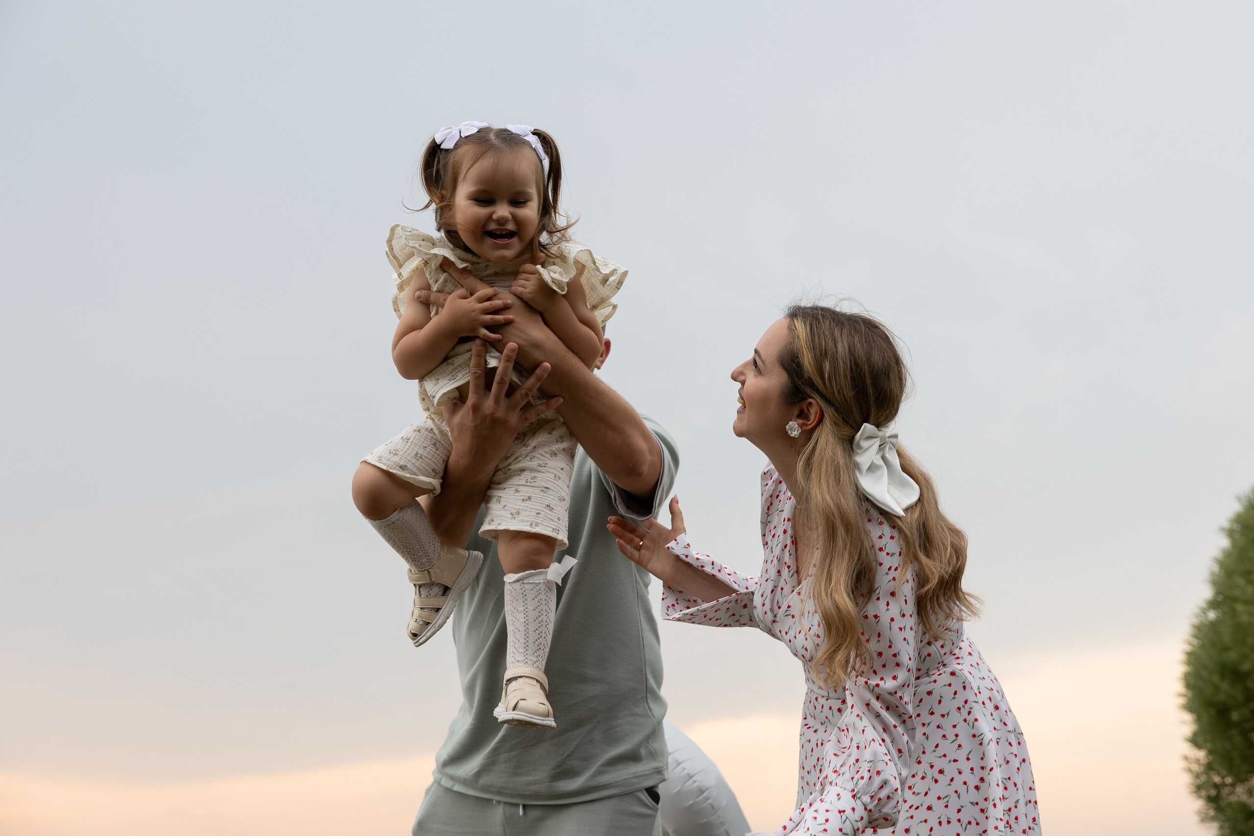 Денис, Наталья и София. Семейный и свадебный фотограф в Челябинске Мария Леонтьева