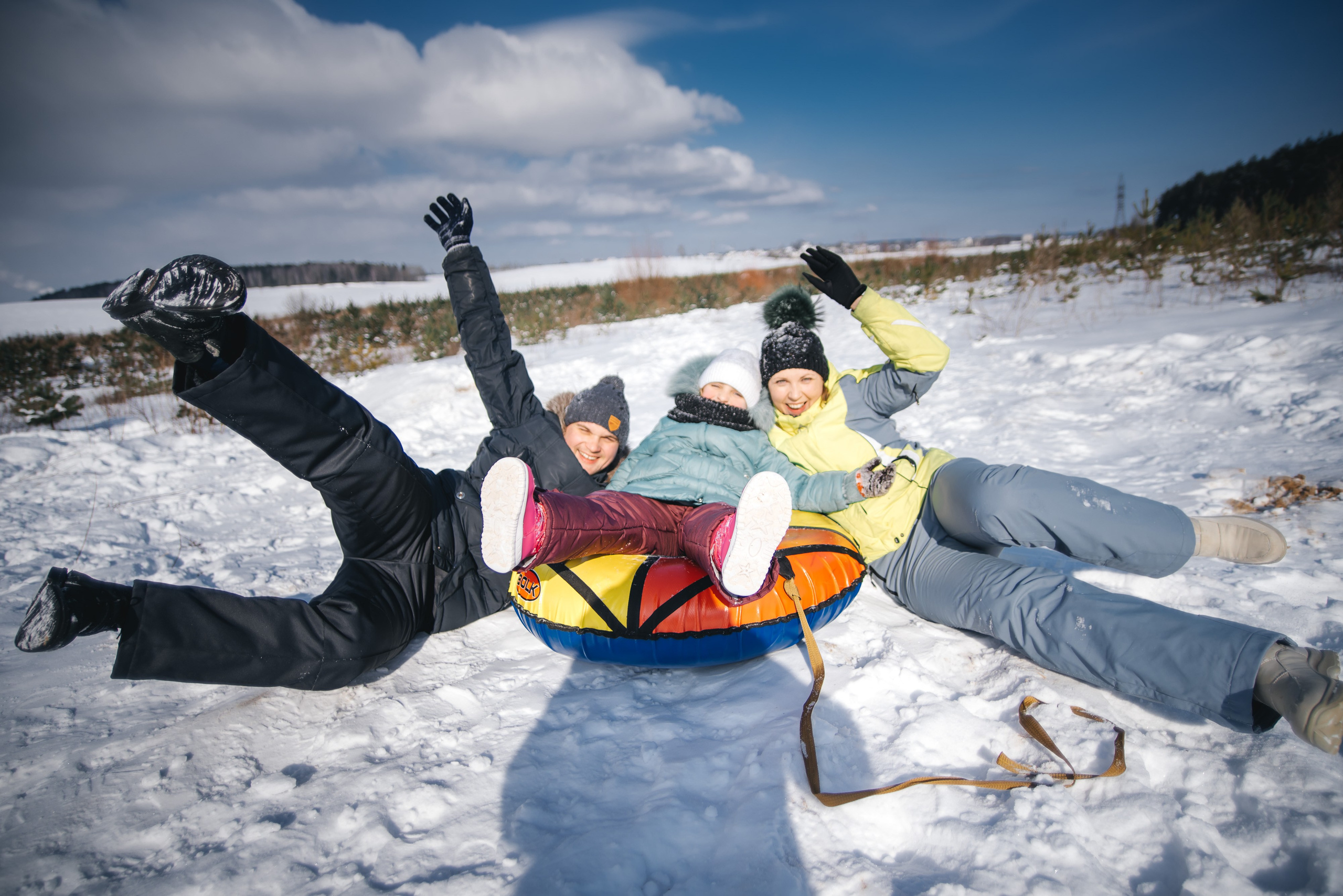 Зимняя фотосессия на улице. Свадебный и семейный фотограф в Минске Филиппович Александр