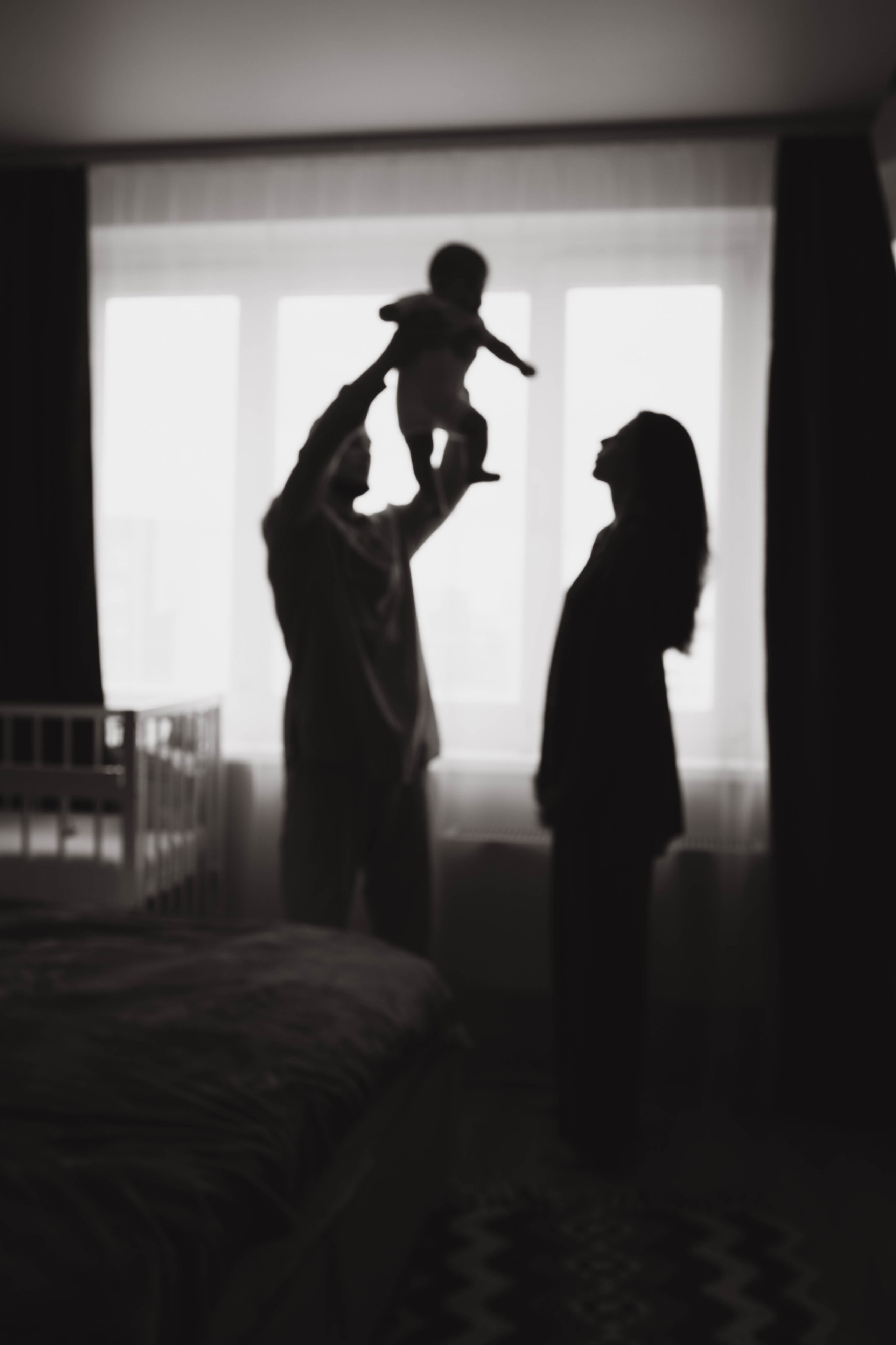 Малышка Эми с мамой и папой. Фотограф Евгения Войко Тюмень