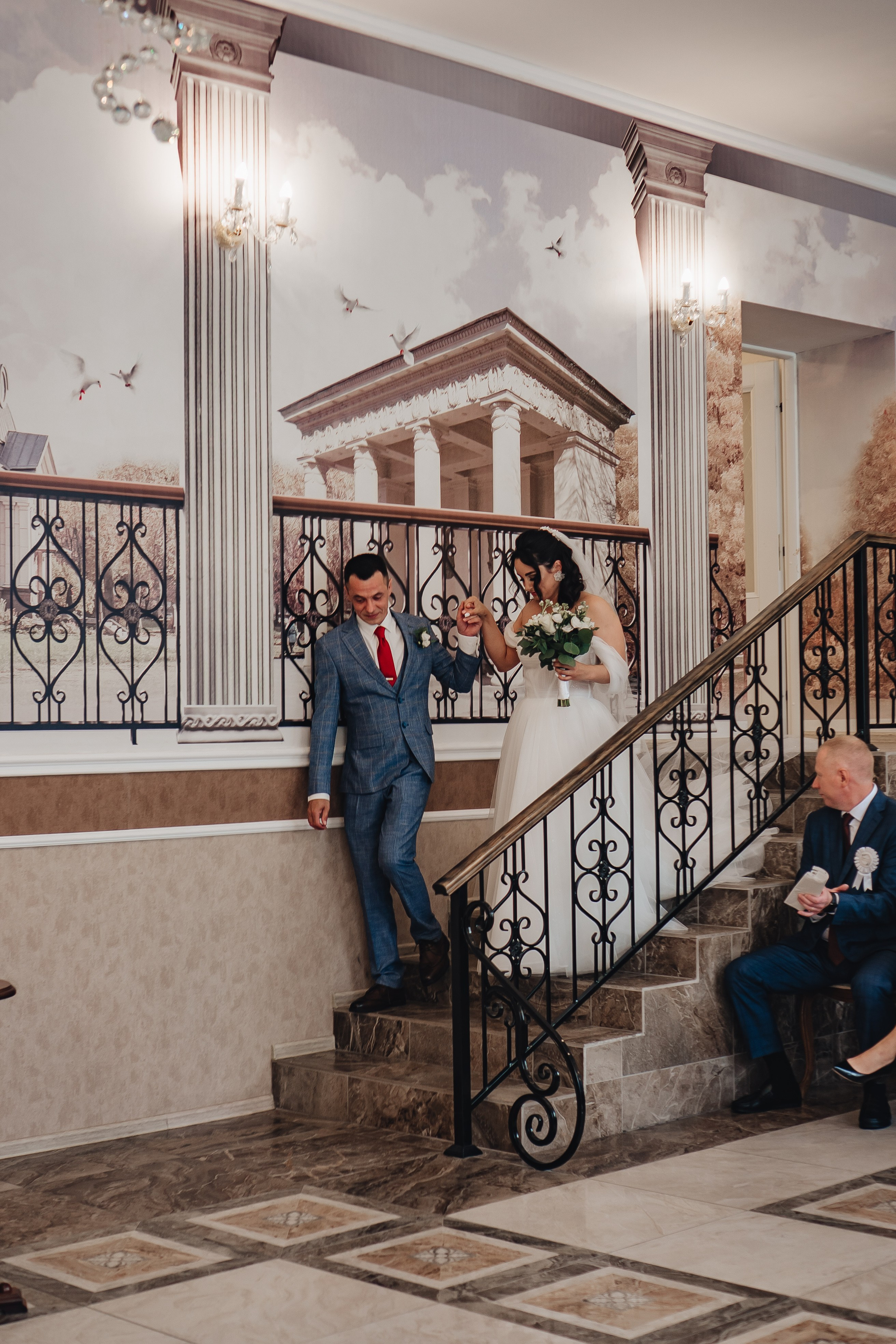 СВАДЕБНАЯ СЬЕМКА В ЗАГСЕ НА МОСКОВСКОМ ПРОСПЕКТЕ. Профессиональный фотограф, Санкт-Петербург — Виктория Богомолова