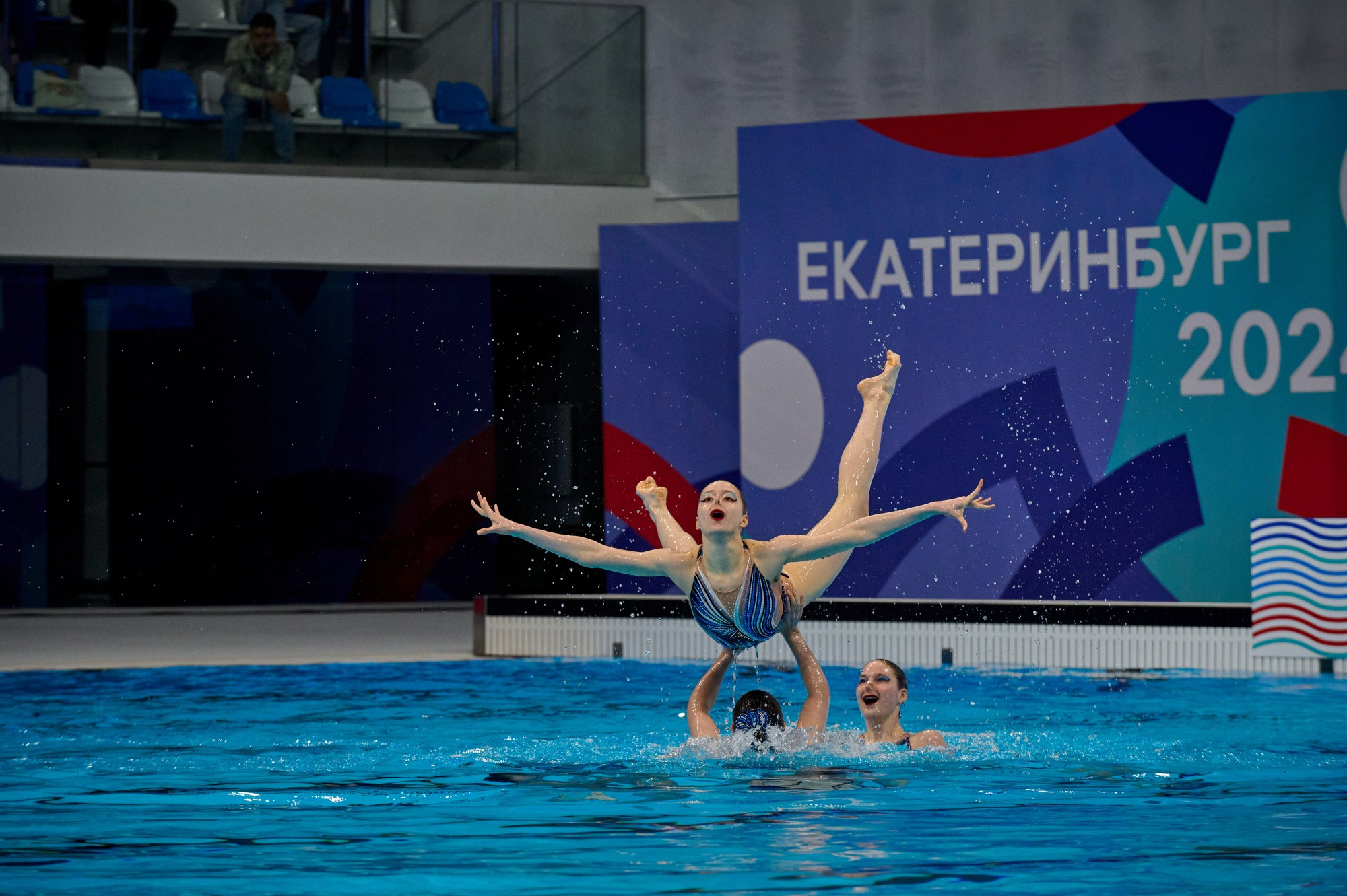 Чемпионат России Синхронное плавание 2024. Мезенцев Евгений фотограф