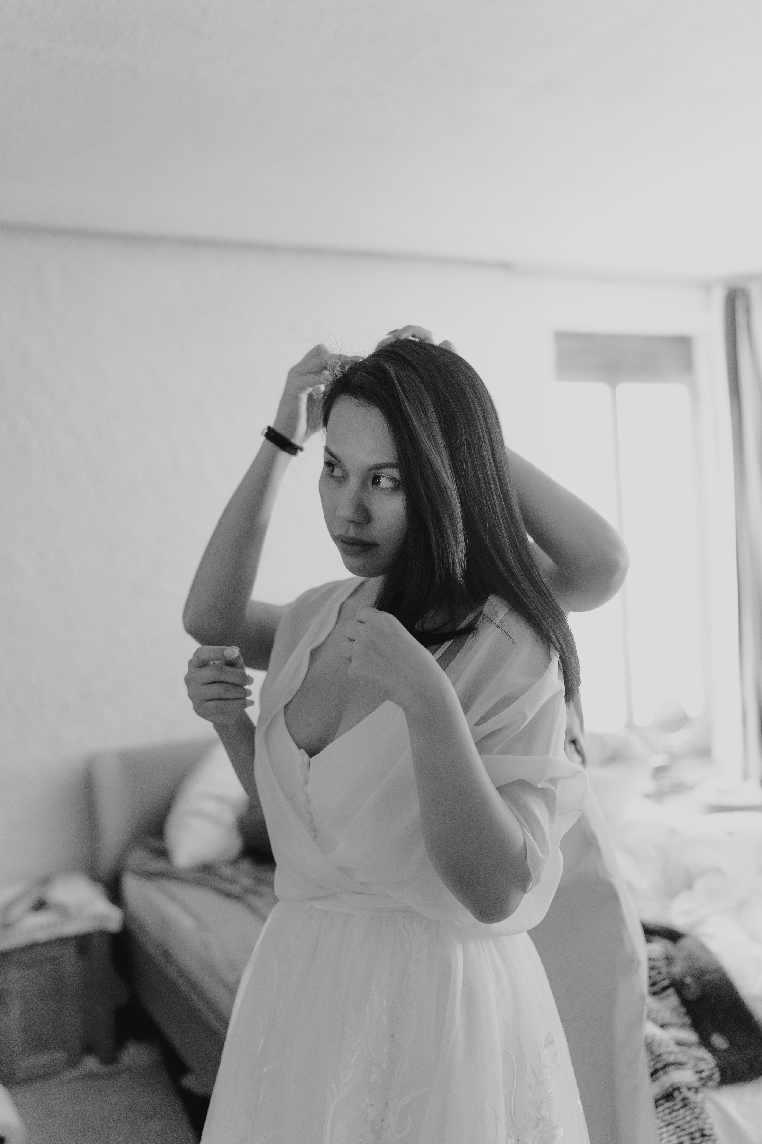 Nhi & Samuel | courtyard. Photographe de Mariage Professionnelle — Genève & Suisse Romande | Tanya Creator