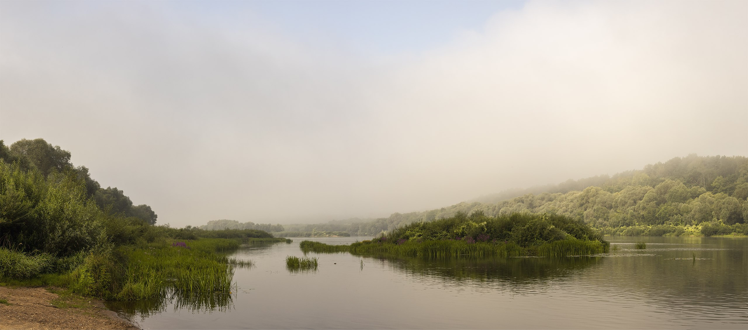 Островок на реке Ока