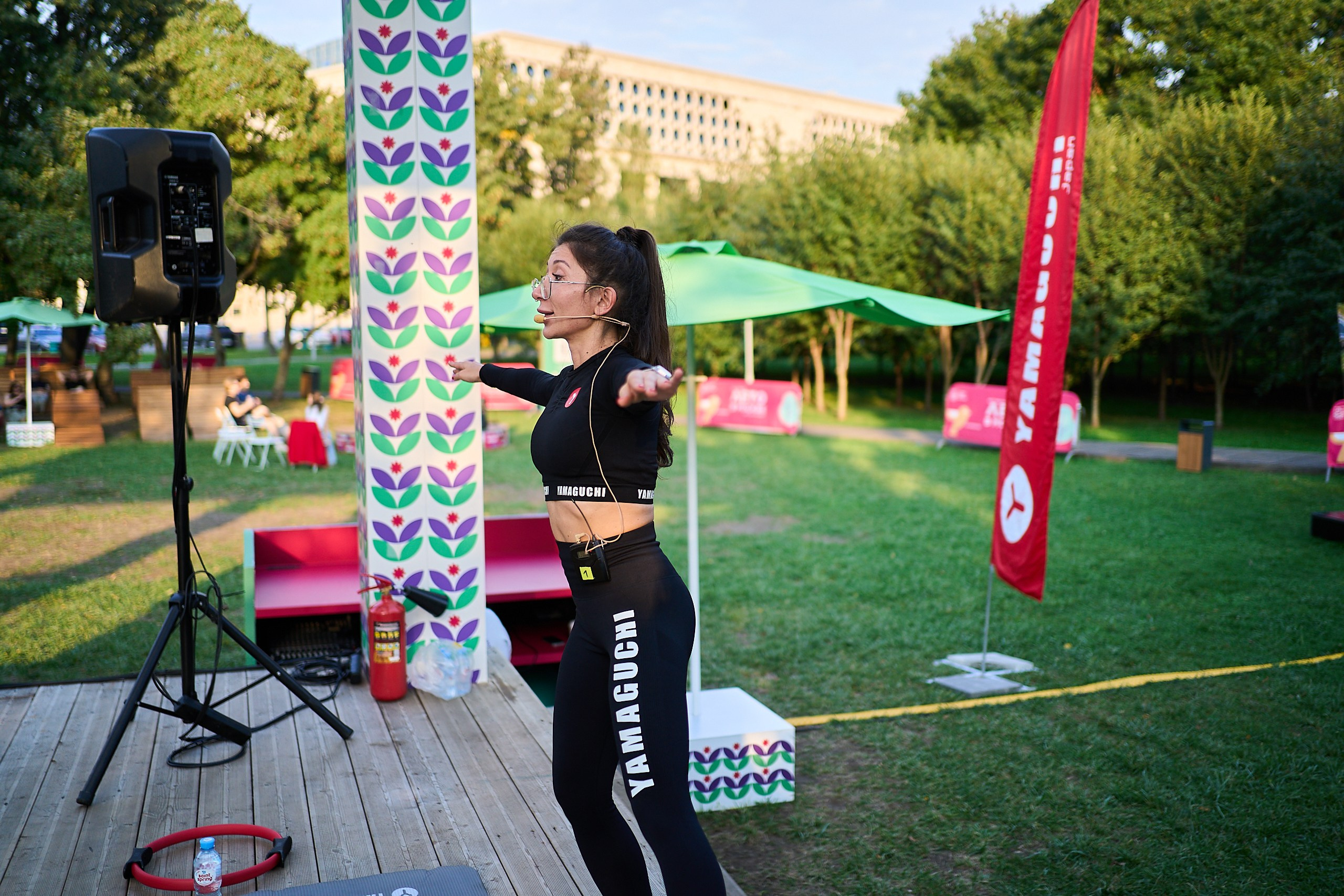 Yamaguchi / открытая тренировка «в стиле Пилатес». Фотограф и Видеограф в Москве. Олег Корушев