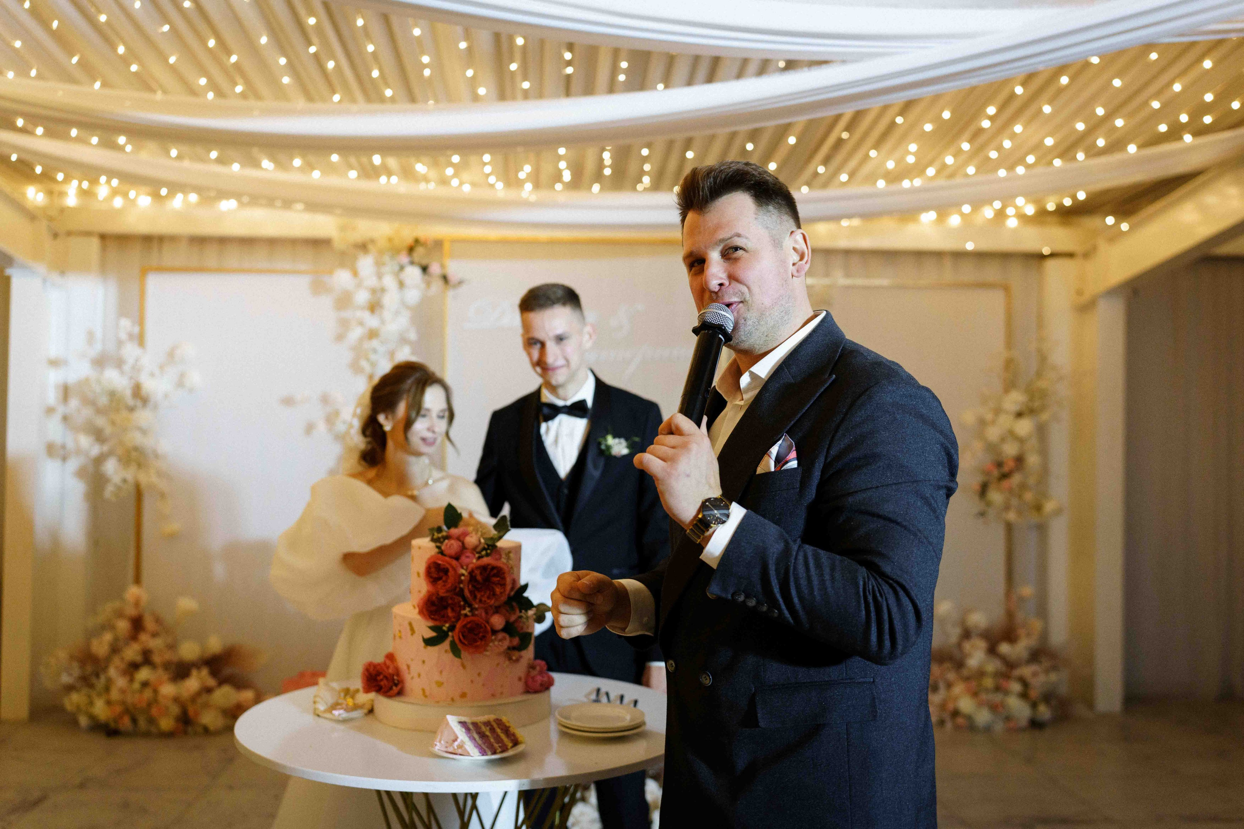 Ведущий Царев. Подрядчики и друзья сети свадебных площадок House for wedding