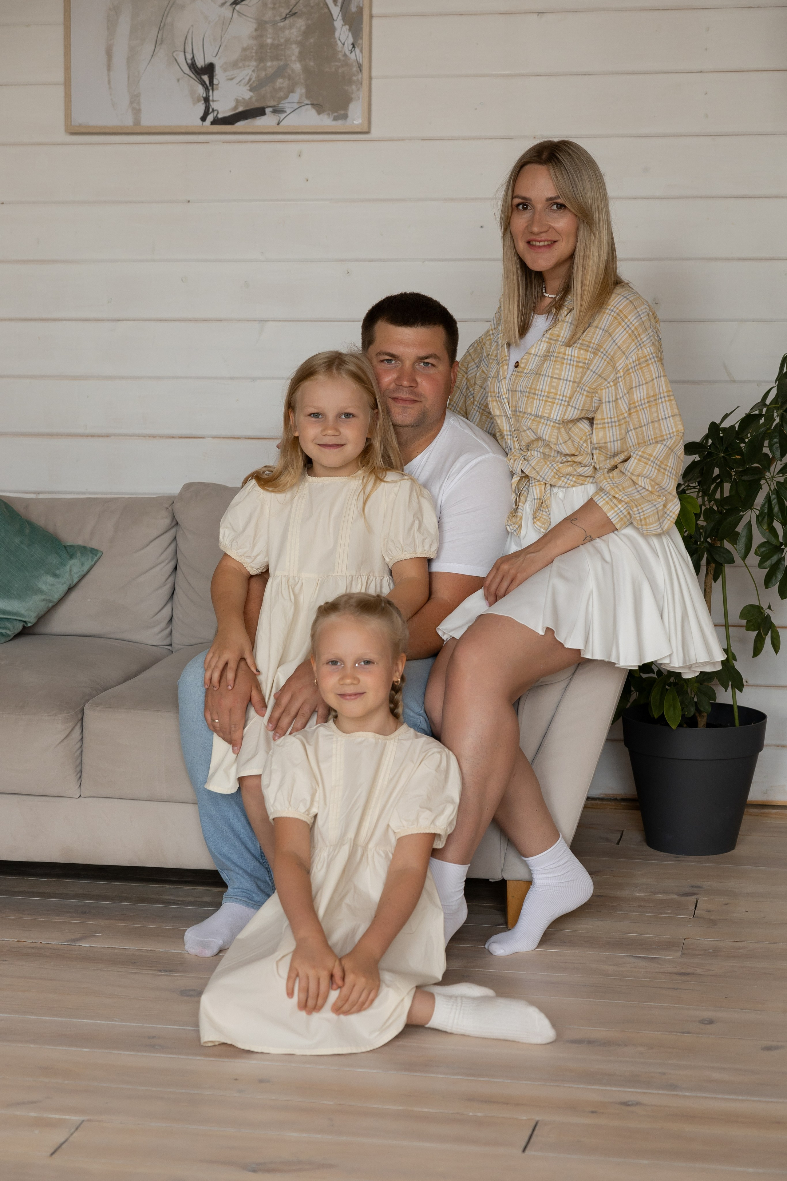 Для четверых. Семейный и свадебный фотограф в Челябинске Мария Леонтьева