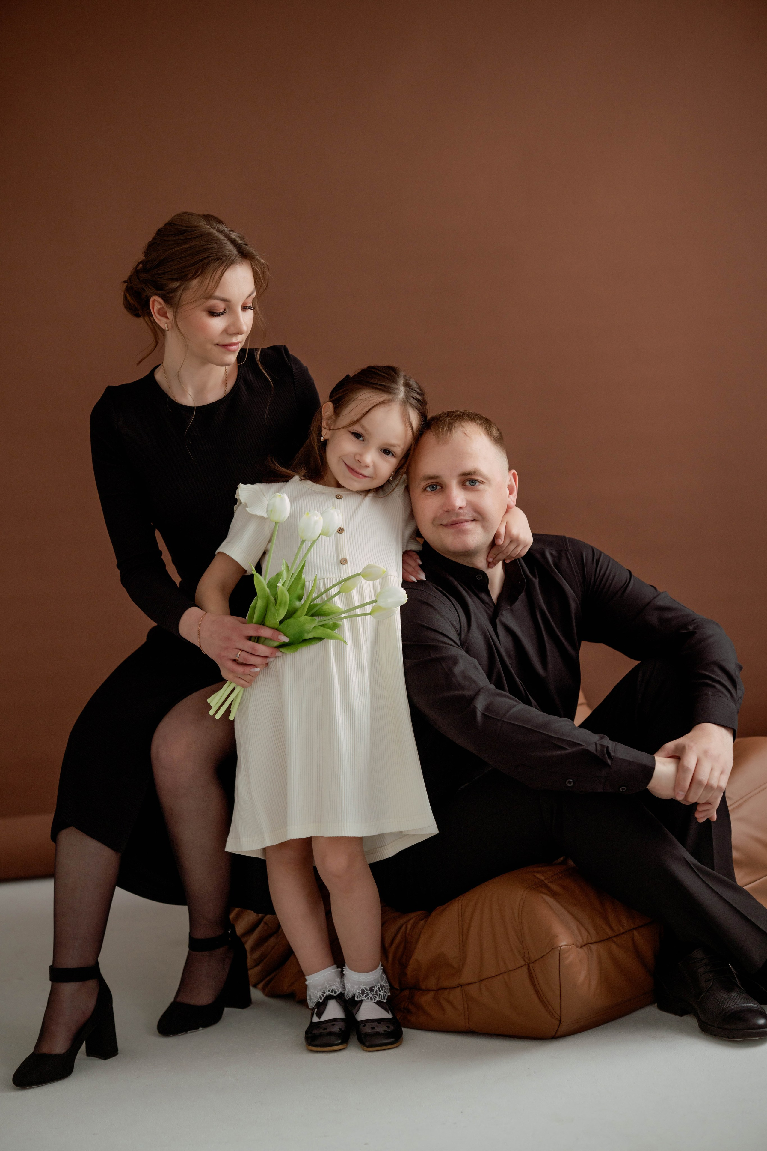 Семейные съёмки в студии. Свадебный и семейный фотограф в Тейково, Иваново Зацепина Анна