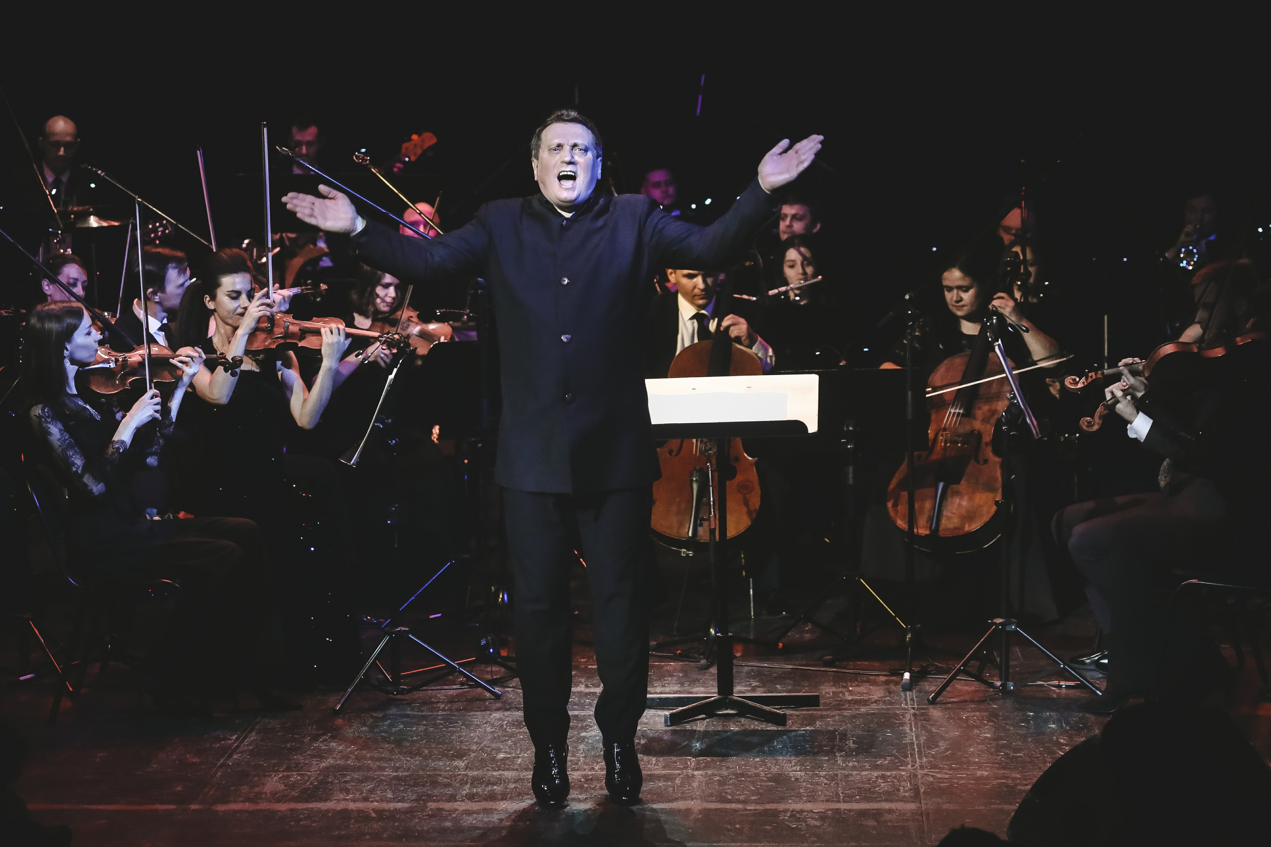 Концерт в Доме музыки в декабре 2021-го с Рязанским оркестром. Дарья Письменюк / Darya Leitstern — фотограф, музыкант, журналист, путешественник