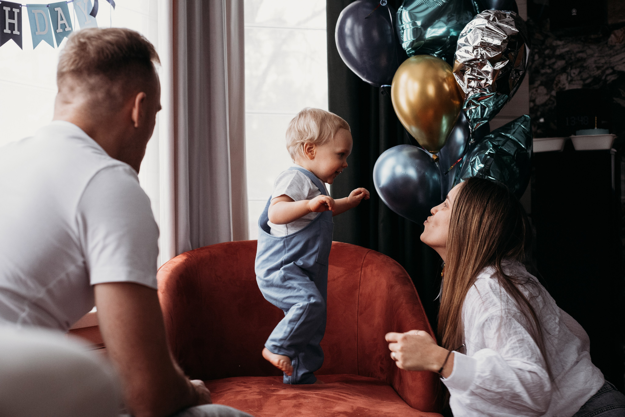 Фотосессия на годик. Семейный фотограф Москва