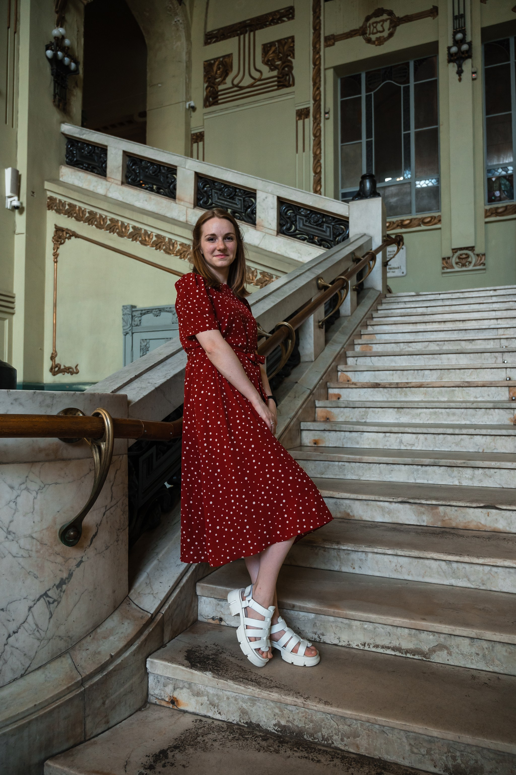 Пара на Витебском вокзале. Свадебный и семейный фотограф из Санкт-Петербурга Климов Анатолий