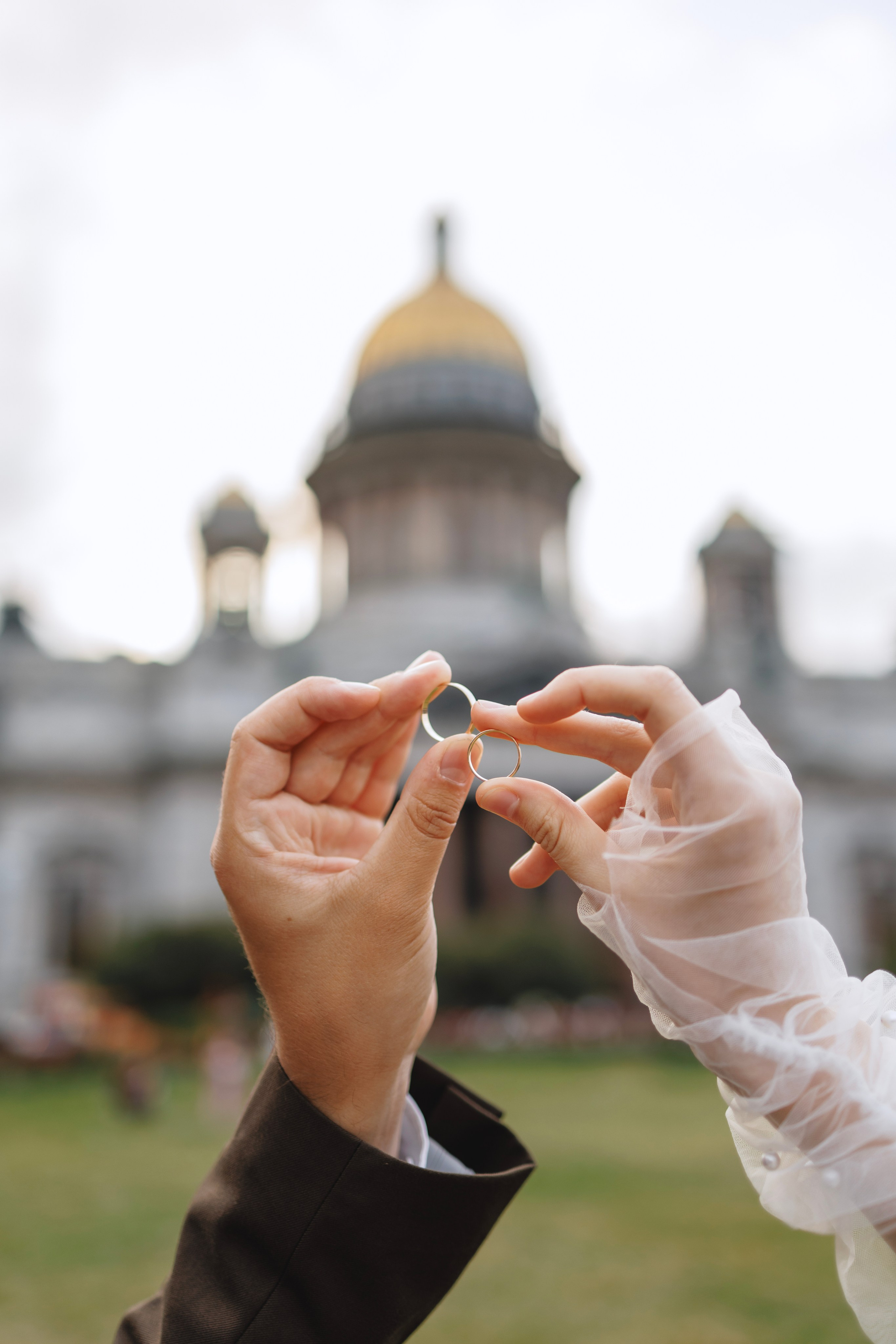 Руслан и Виолетта — Исаакий, Зимняя канавка. Боженова Елена фотограф Санкт-Петербург